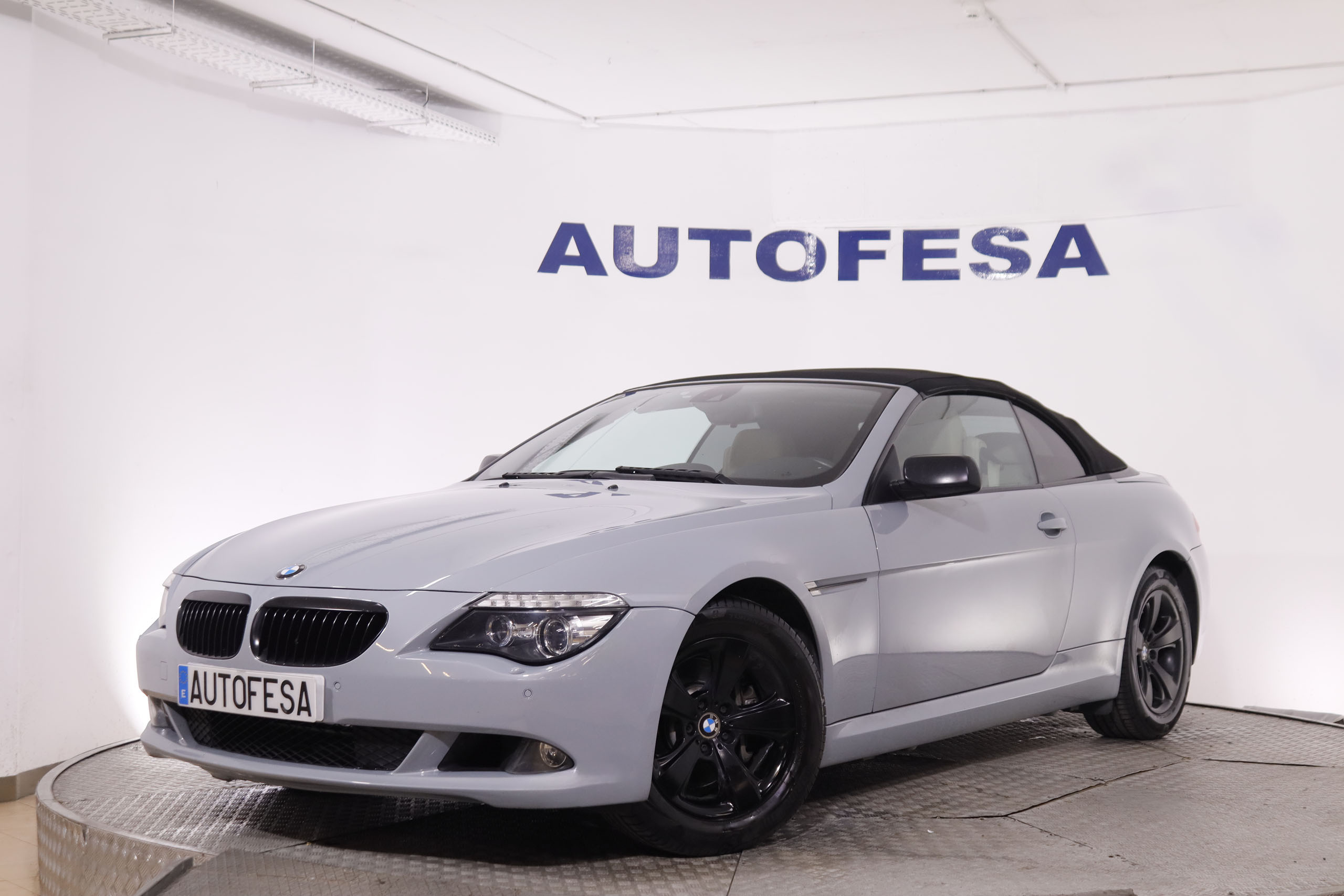 BMW 630 SERIE 6 630I E63 AUTO 272CV 2P AUTO # NAVY, CUERO, LEVAS BLUETOOTH foto 2