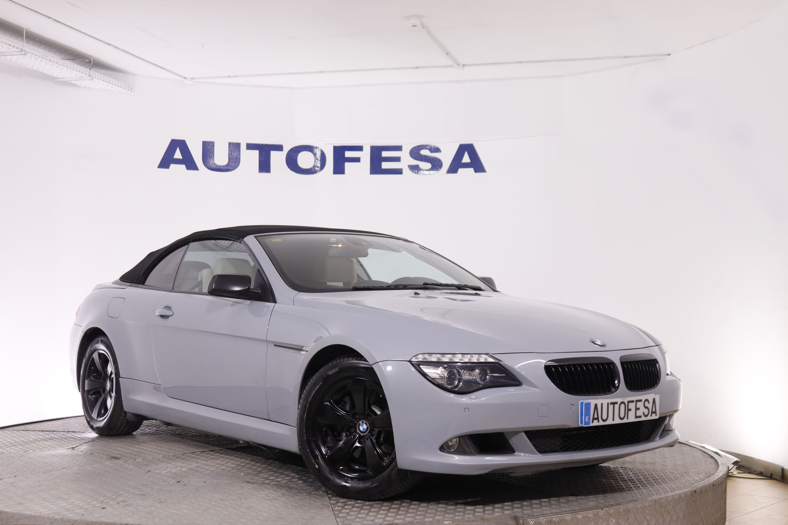 BMW 630 SERIE 6 630I E63 AUTO 272CV 2P AUTO # NAVY, CUERO, LEVAS BLUETOOTH foto 6