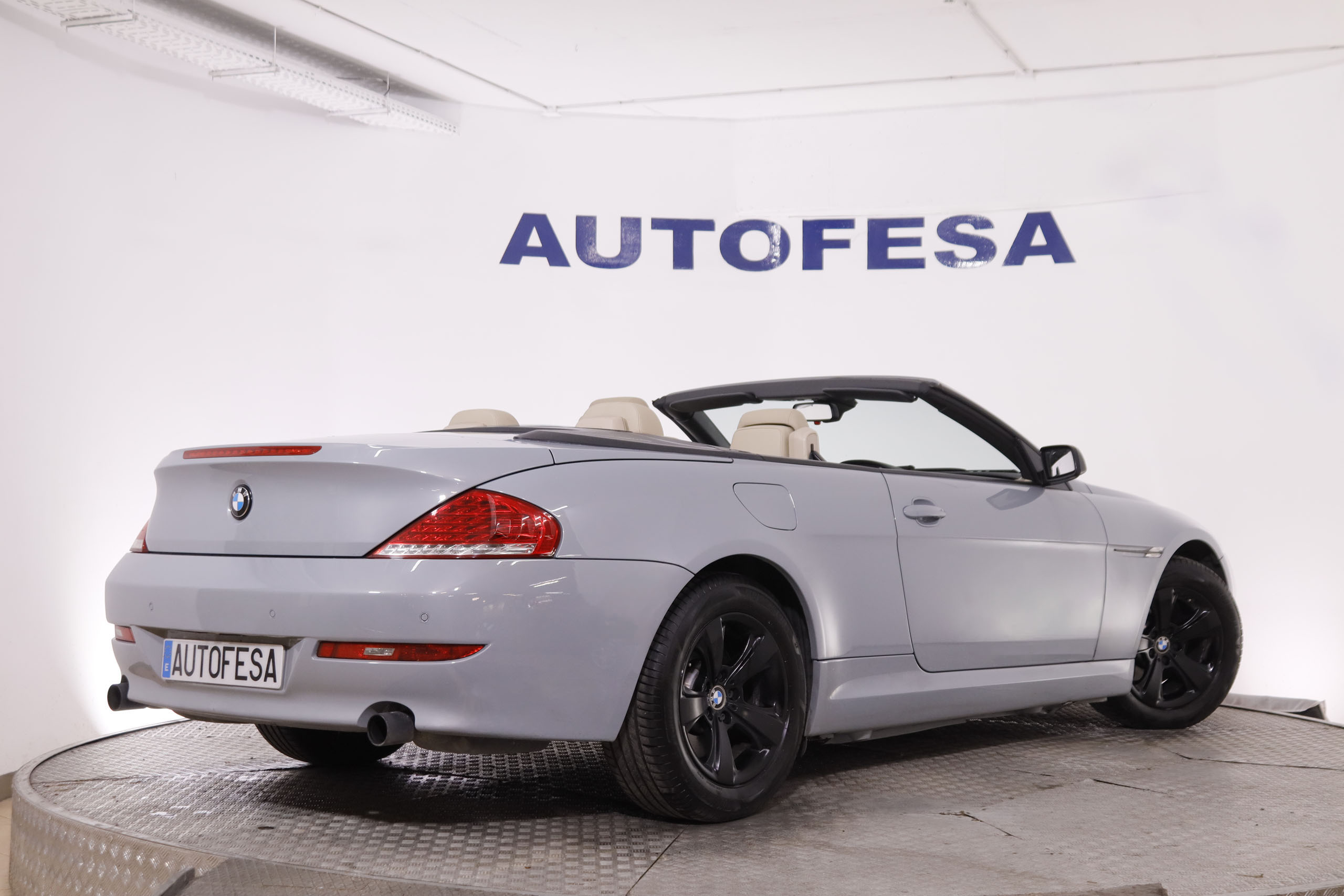 BMW 630 SERIE 6 630I E63 AUTO 272CV 2P AUTO # NAVY, CUERO, LEVAS BLUETOOTH foto 13
