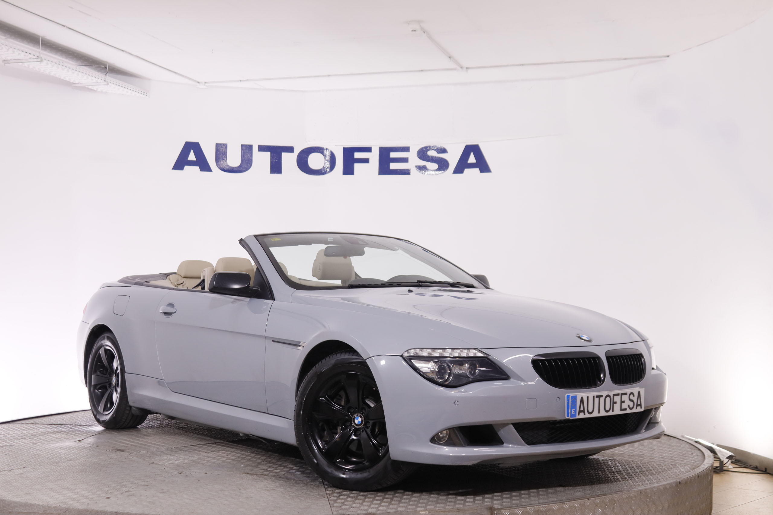 BMW 630 SERIE 6 630I E63 AUTO 272CV 2P AUTO # NAVY, CUERO, LEVAS BLUETOOTH foto 5