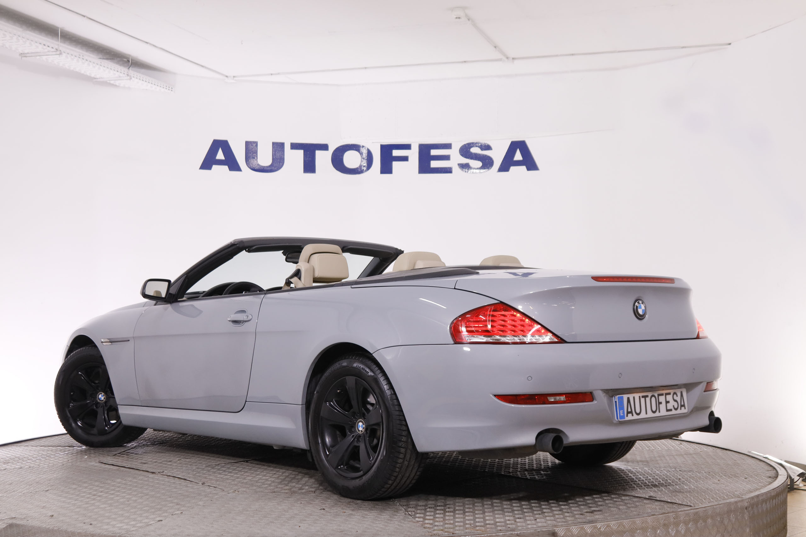 BMW 630 SERIE 6 630I E63 AUTO 272CV 2P AUTO # NAVY, CUERO, LEVAS BLUETOOTH foto 10