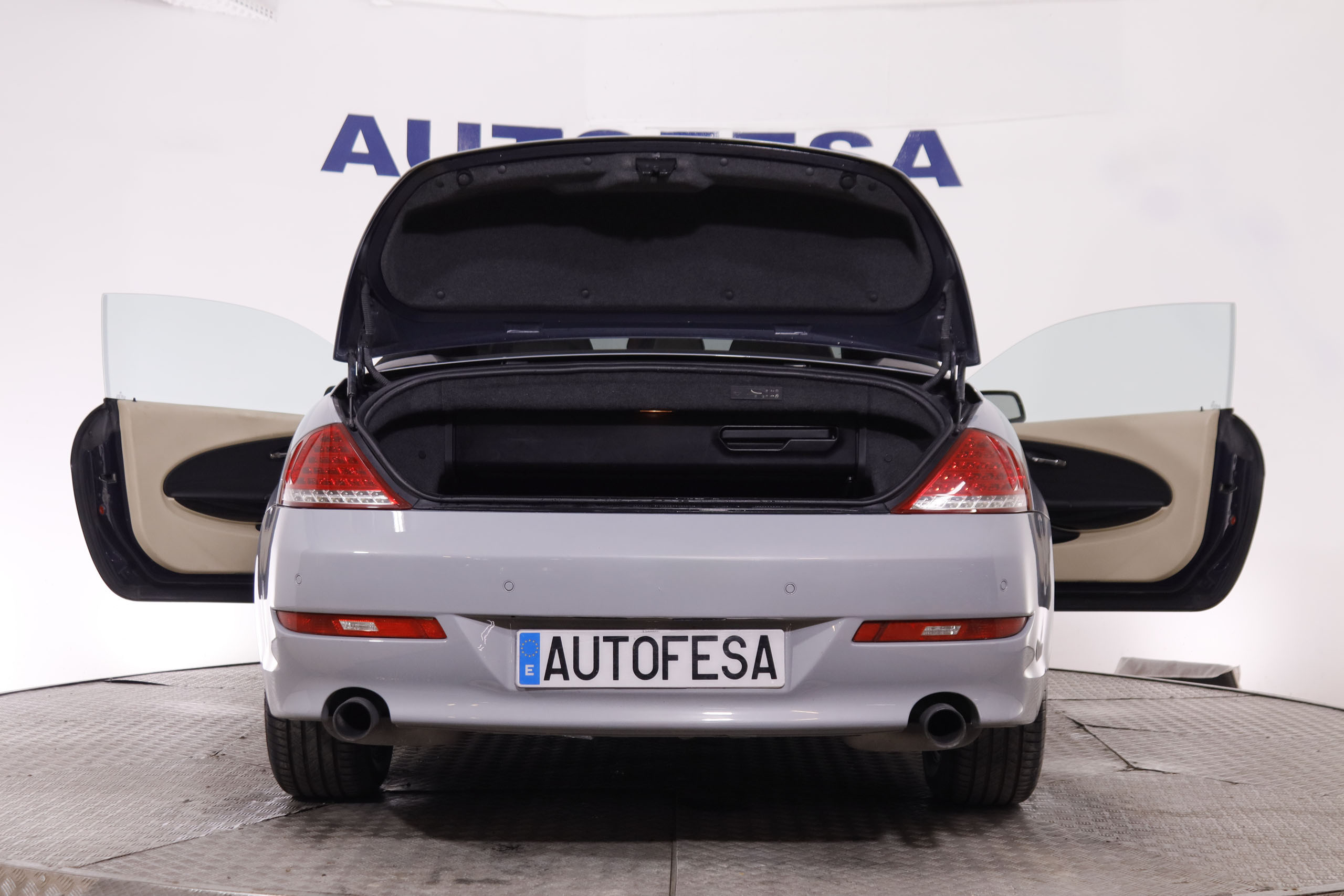 BMW 630 SERIE 6 630I E63 AUTO 272CV 2P AUTO # NAVY, CUERO, LEVAS BLUETOOTH foto 15