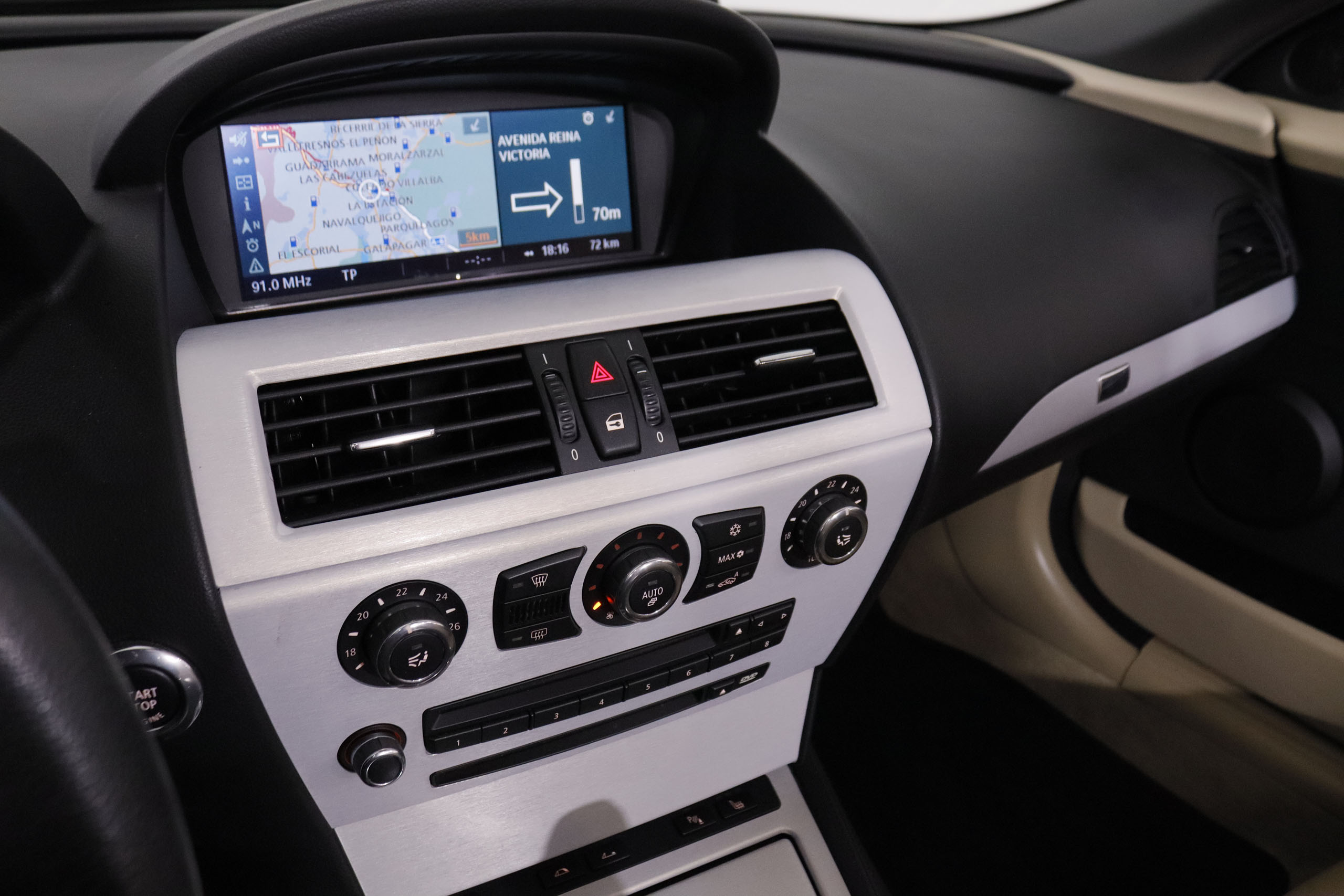 BMW 630 SERIE 6 630I E63 AUTO 272CV 2P AUTO # NAVY, CUERO, LEVAS BLUETOOTH foto 23