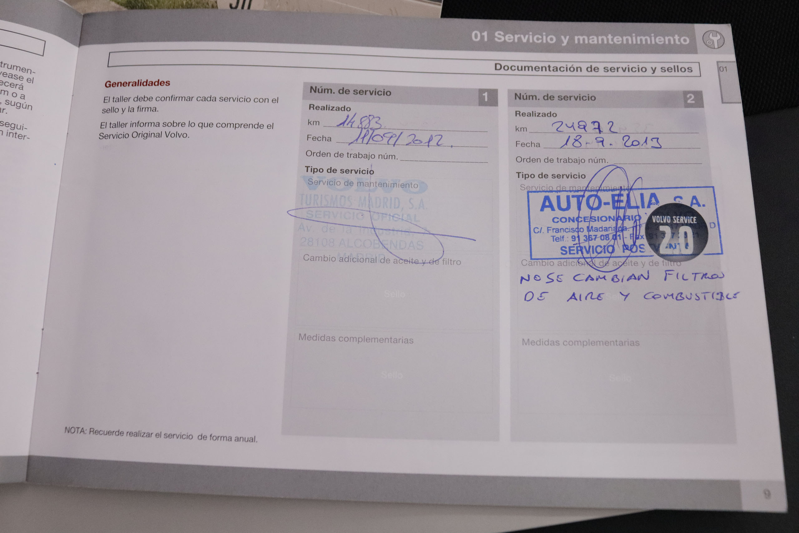 Volvo Xc 60 2.5 MOMENTUM AWD AUTO 205CV 5P # TECHO ELECTRICO, NAVY, PARKTRONIC foto 26