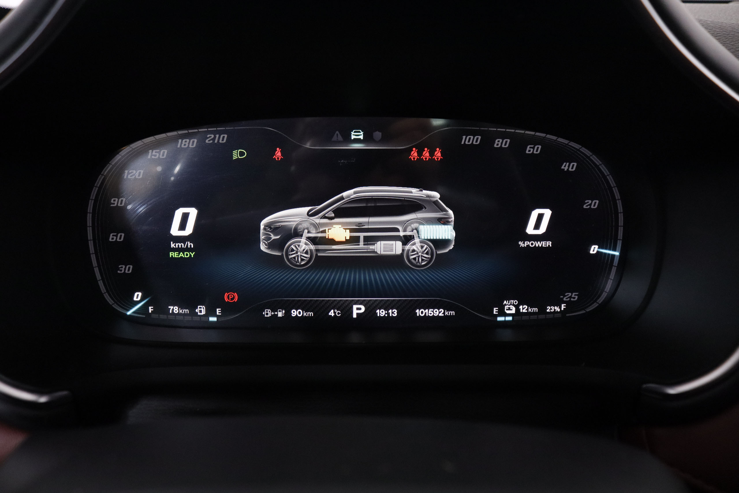 Mg EHS 1.5 PLUG IN HYBRID LUXURY AUTO 258CV 5P #IVA DEDUCIBLE, TECHO ELEC PANORAMICO, NAVY, PARKTRONIC foto 18