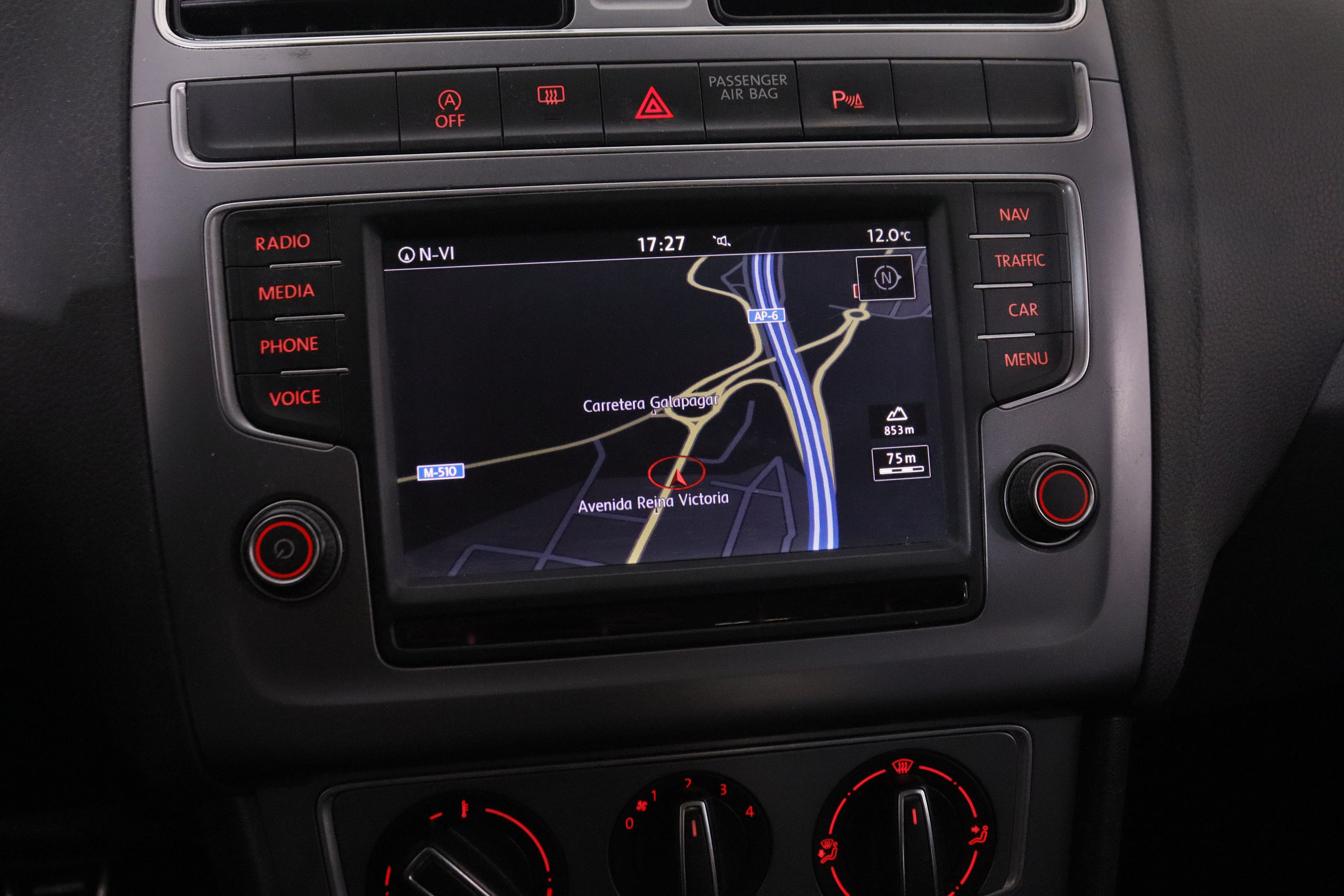 Volkswagen Polo 1.2 TSI ADVANCE 90CV 5P # NAVY, PARKTRONIC foto 19