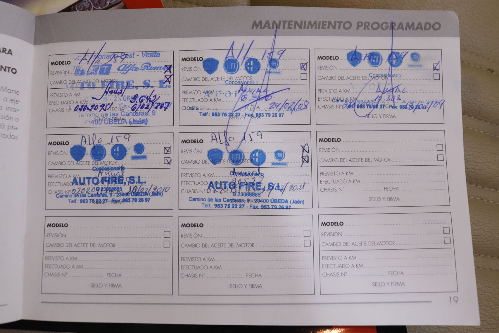 Alfa Romeo 159 1.9 JTD 8v 120 CV 5P # CUERO foto 26