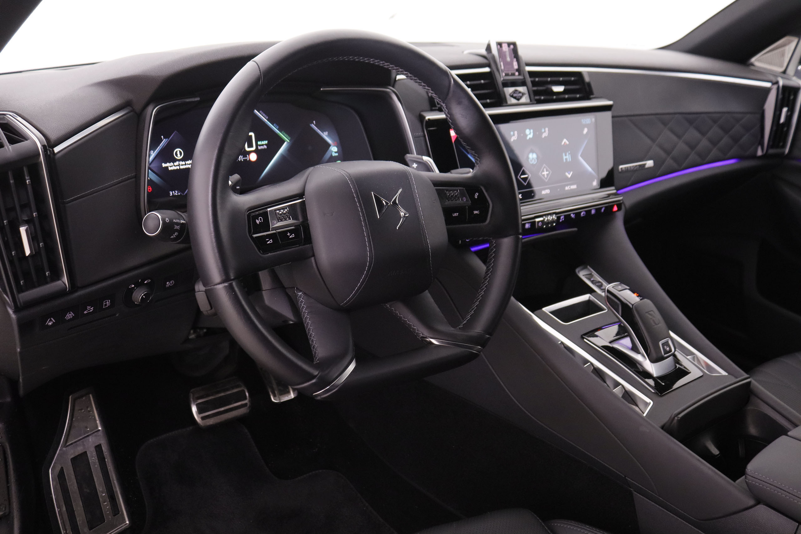 DS DS 9 1.6 E-TENSE RIVOLI AUTO 225CV 4P # IVA DEDUCIBLE, CUERO, NAVY, PARKTRONIC foto 14