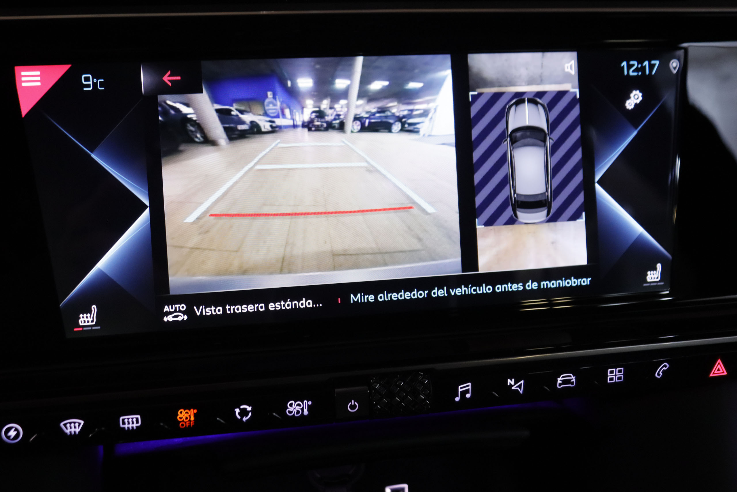 DS DS 9 1.6 E-TENSE RIVOLI AUTO 225CV 4P # IVA DEDUCIBLE, CUERO, NAVY, PARKTRONIC foto 28