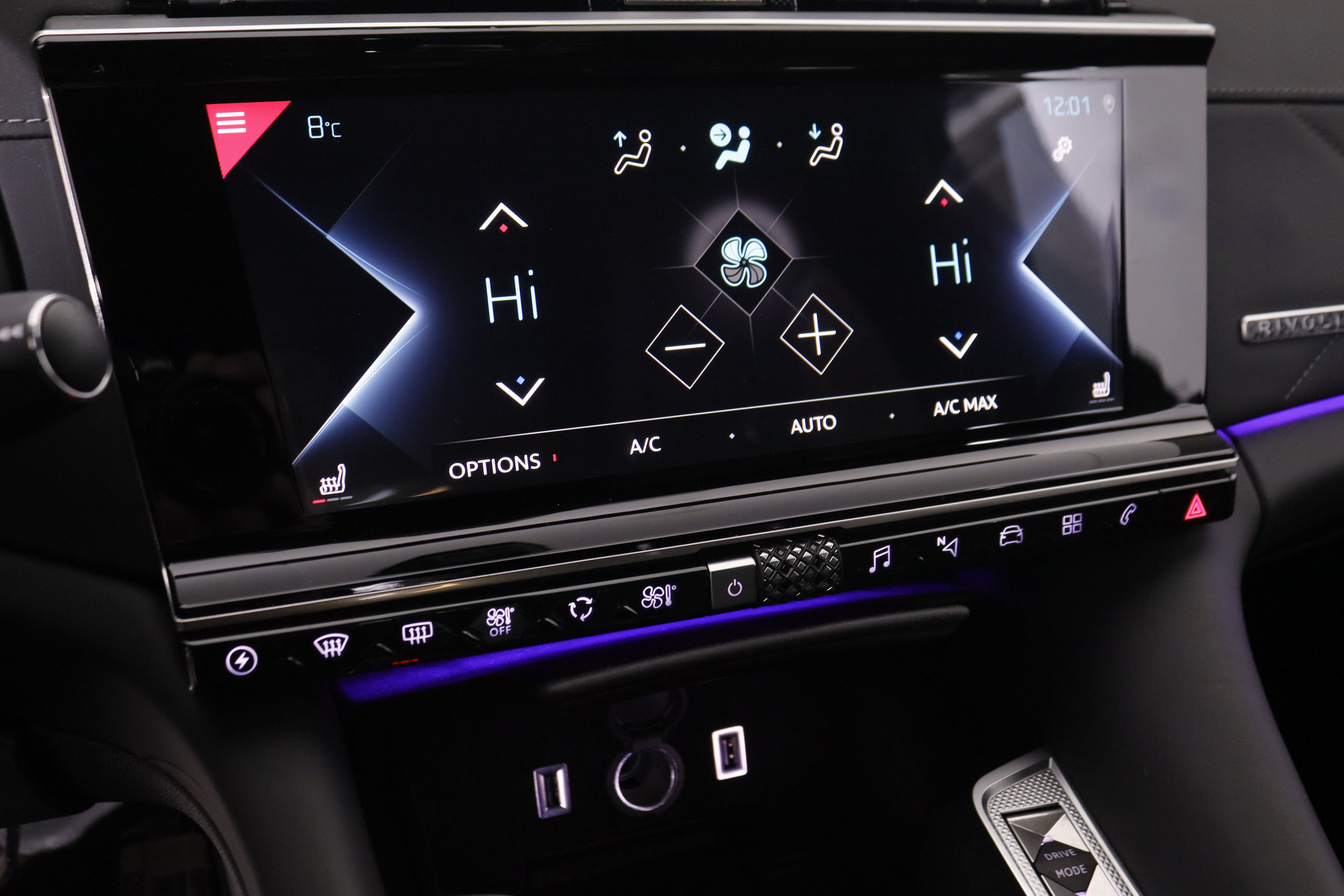 DS DS 9 1.6 E-TENSE RIVOLI AUTO 225CV 4P # IVA DEDUCIBLE, CUERO, NAVY, PARKTRONIC foto 24