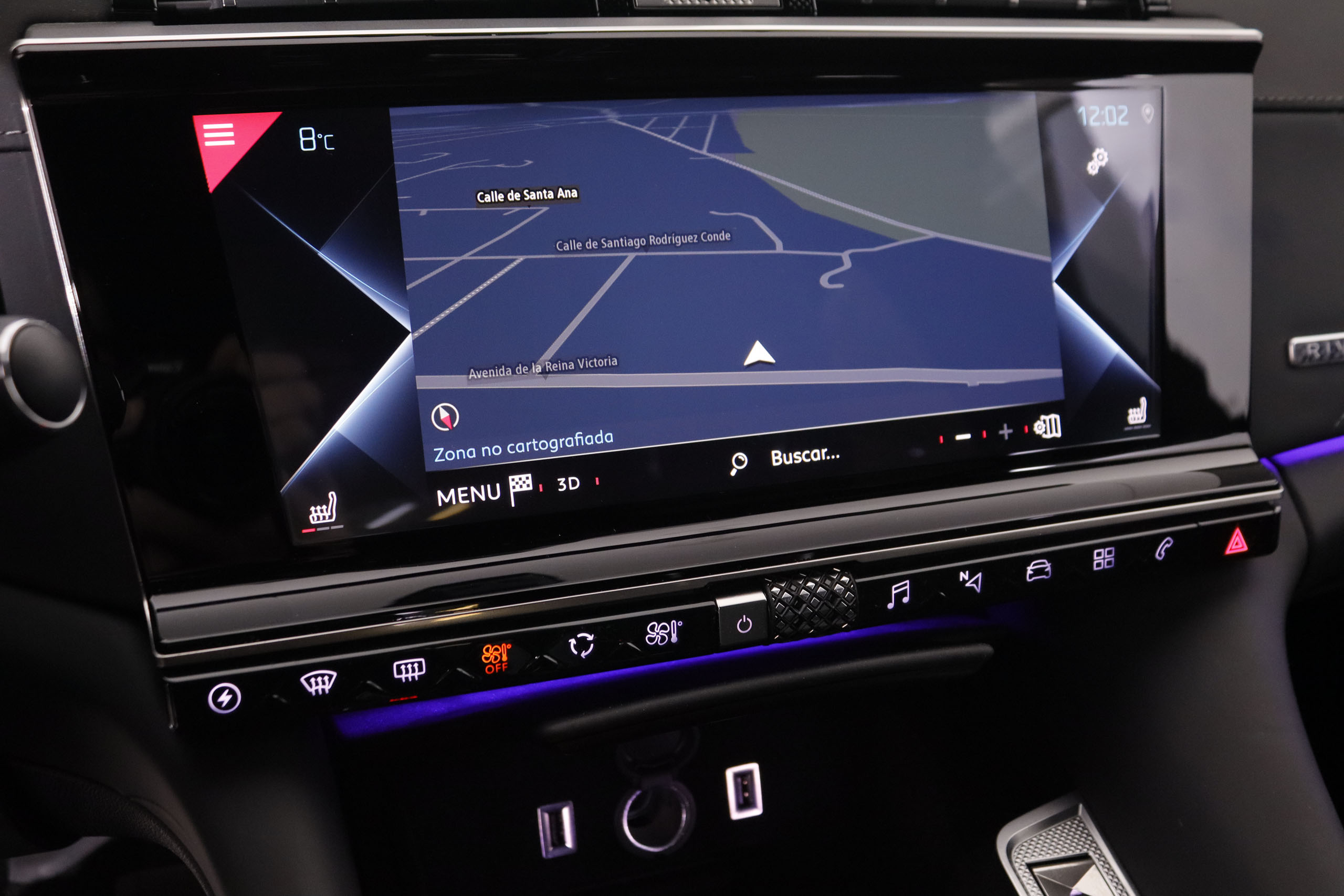 DS DS 9 1.6 E-TENSE RIVOLI AUTO 225CV 4P # IVA DEDUCIBLE, CUERO, NAVY, PARKTRONIC foto 23