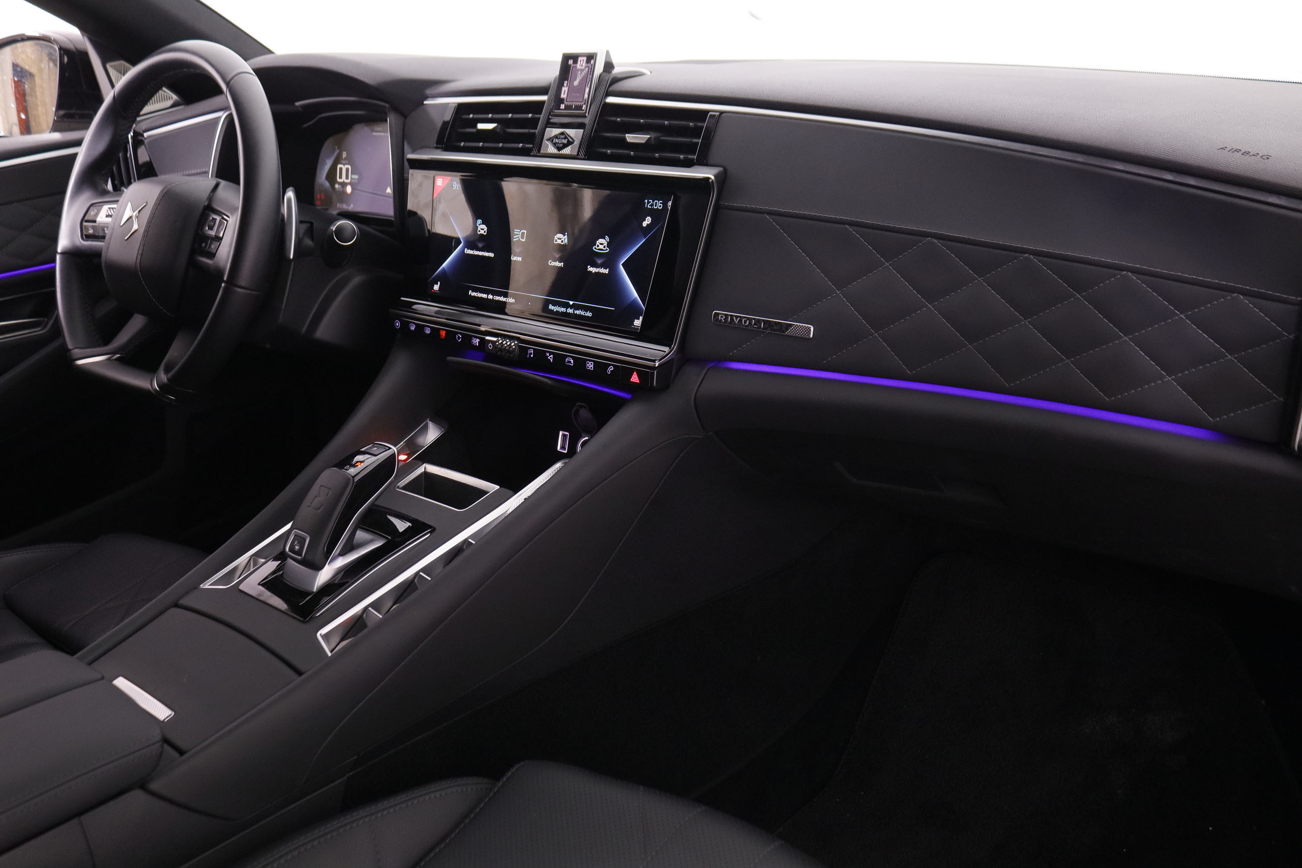 DS DS 9 1.6 E-TENSE RIVOLI AUTO 225CV 4P # IVA DEDUCIBLE, CUERO, NAVY, PARKTRONIC foto 15