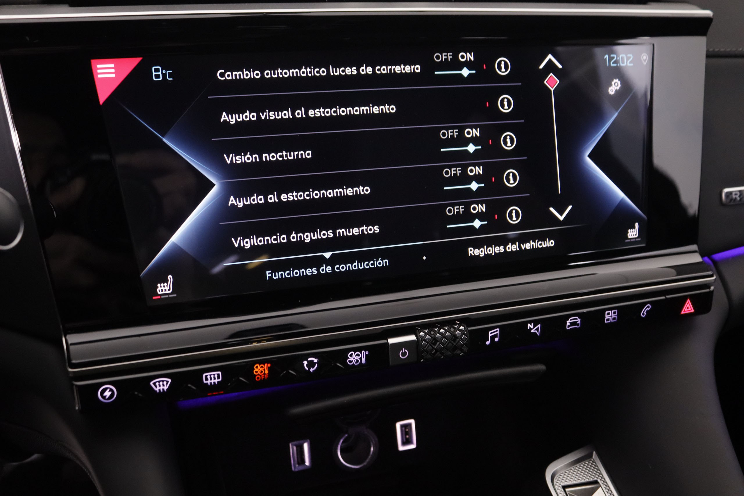 DS DS 9 1.6 E-TENSE RIVOLI AUTO 225CV 4P # IVA DEDUCIBLE, CUERO, NAVY, PARKTRONIC foto 26