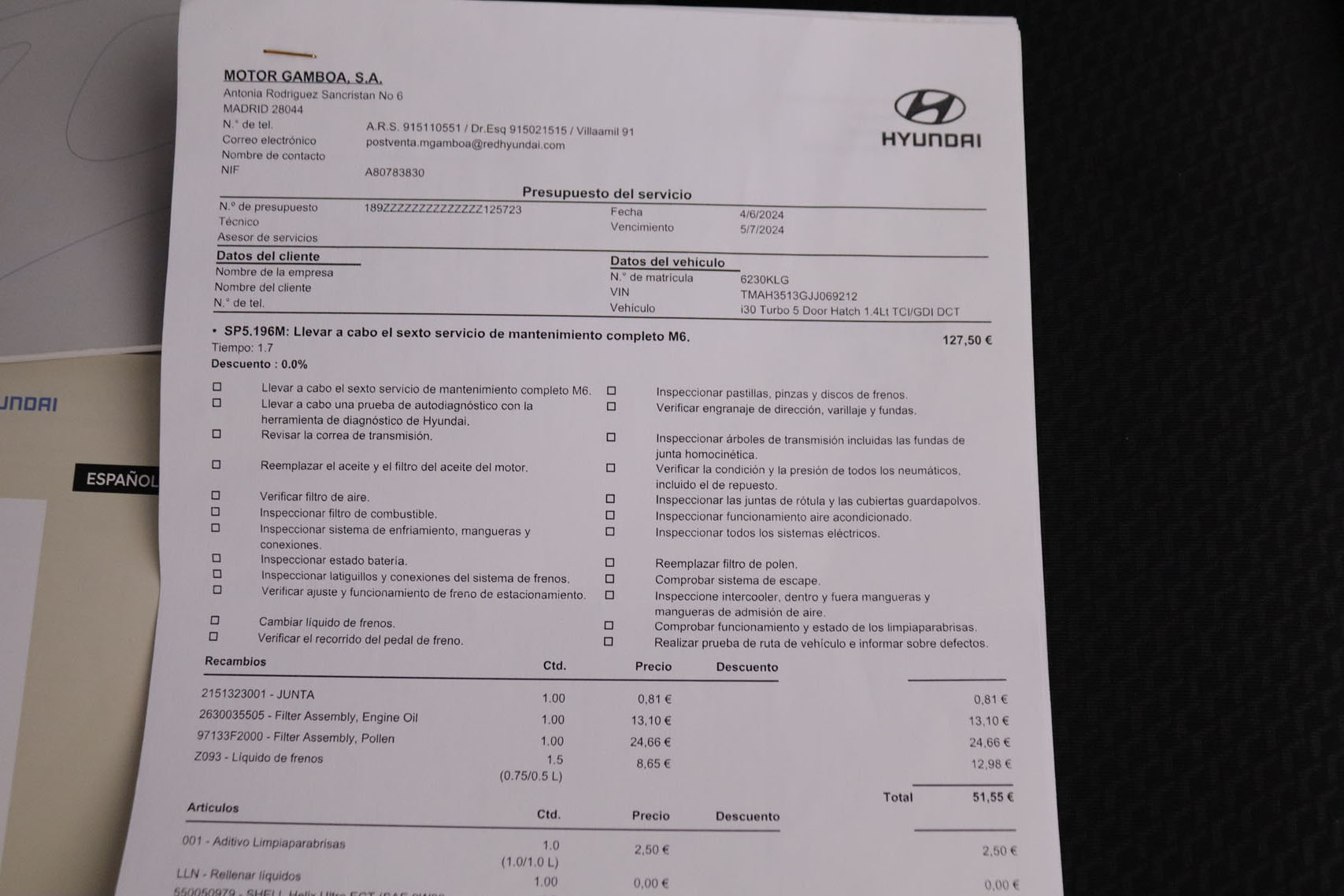 Hyundai I30 1.4 AUTO 140CV 5P # NAVY, PARKTRONIC foto 29