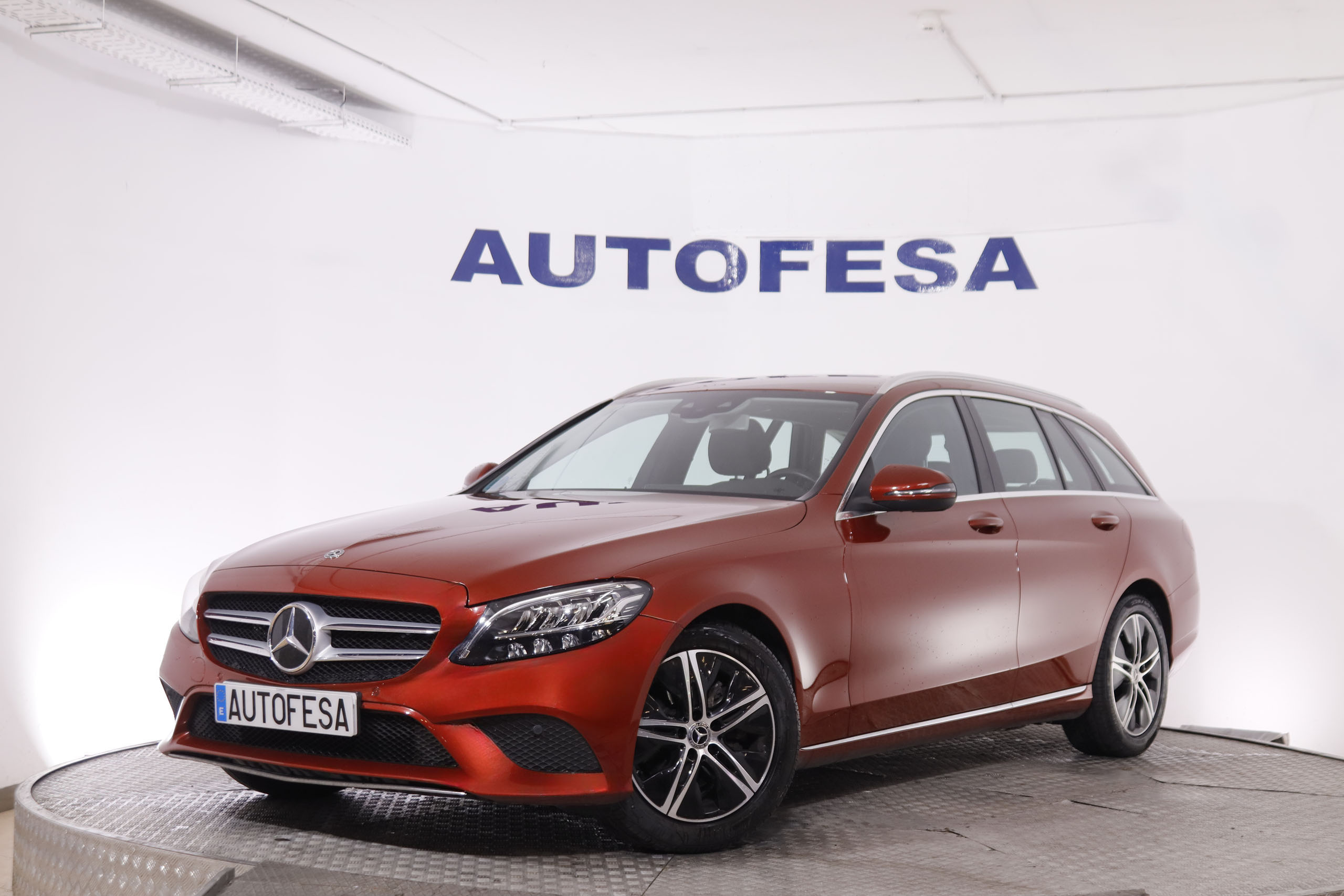 Mercedes-benz C 200 CLASE C C200 HEV ESTATE AVANTGARDE AUTO 184CV 5P # IVA DEDUCIBLE, CUERO, NAVY foto 1