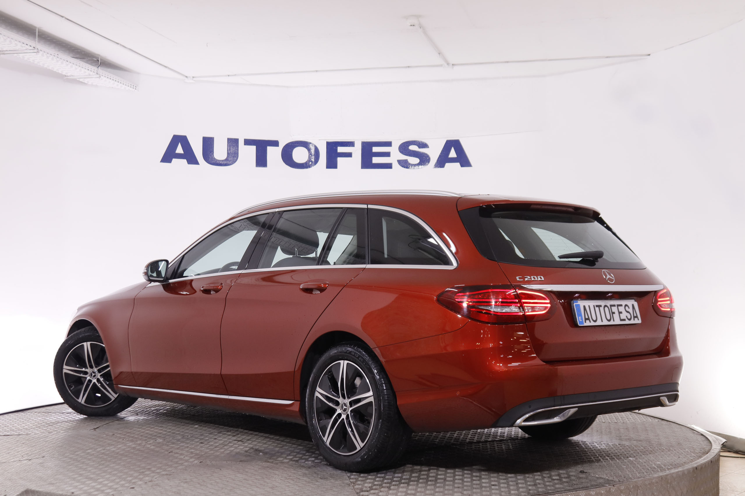 Mercedes-benz C 200 CLASE C C200 HEV ESTATE AVANTGARDE AUTO 184CV 5P # IVA DEDUCIBLE, CUERO, NAVY foto 7