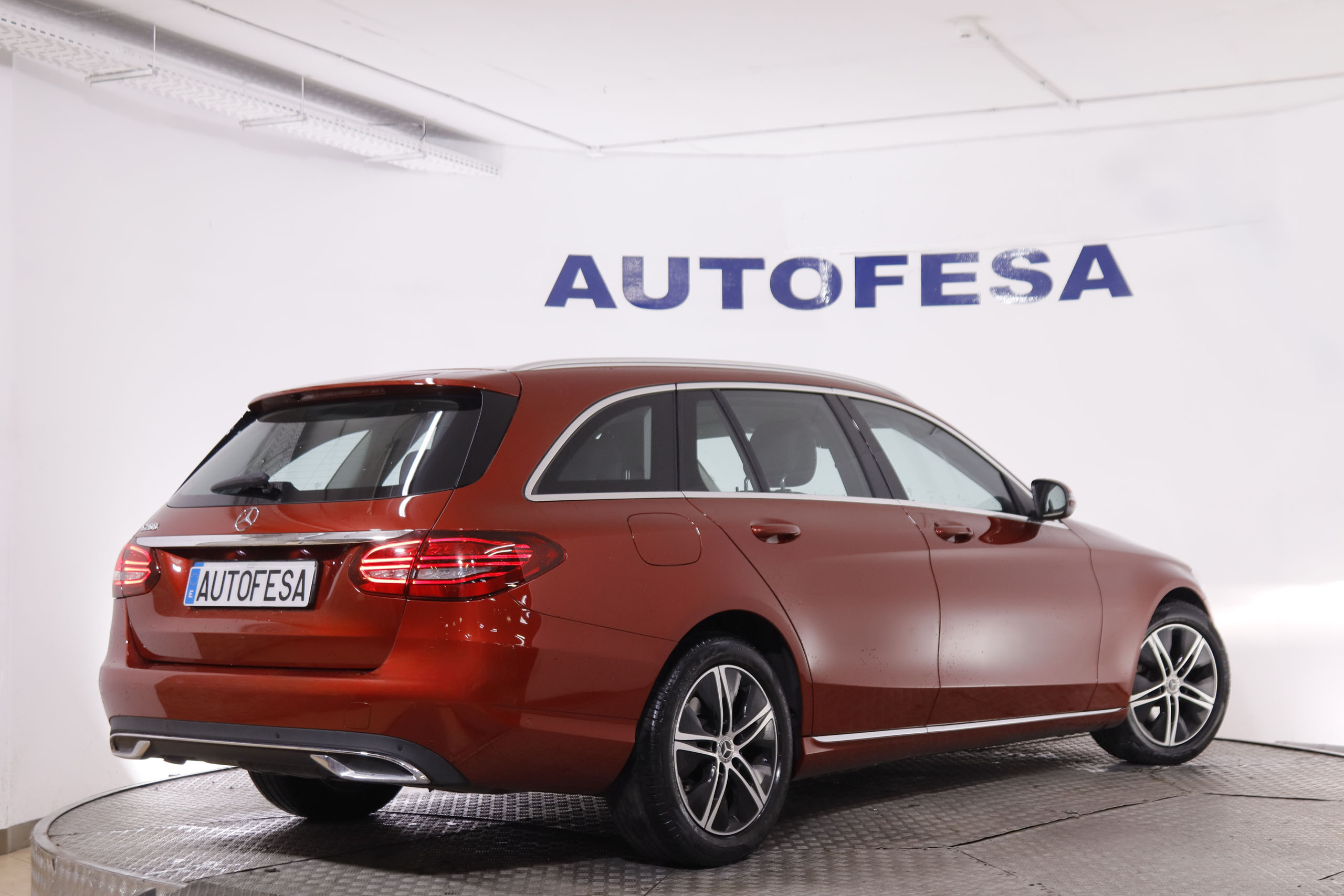 Mercedes-benz C 200 CLASE C C200 HEV ESTATE AVANTGARDE AUTO 184CV 5P # IVA DEDUCIBLE, CUERO, NAVY foto 5