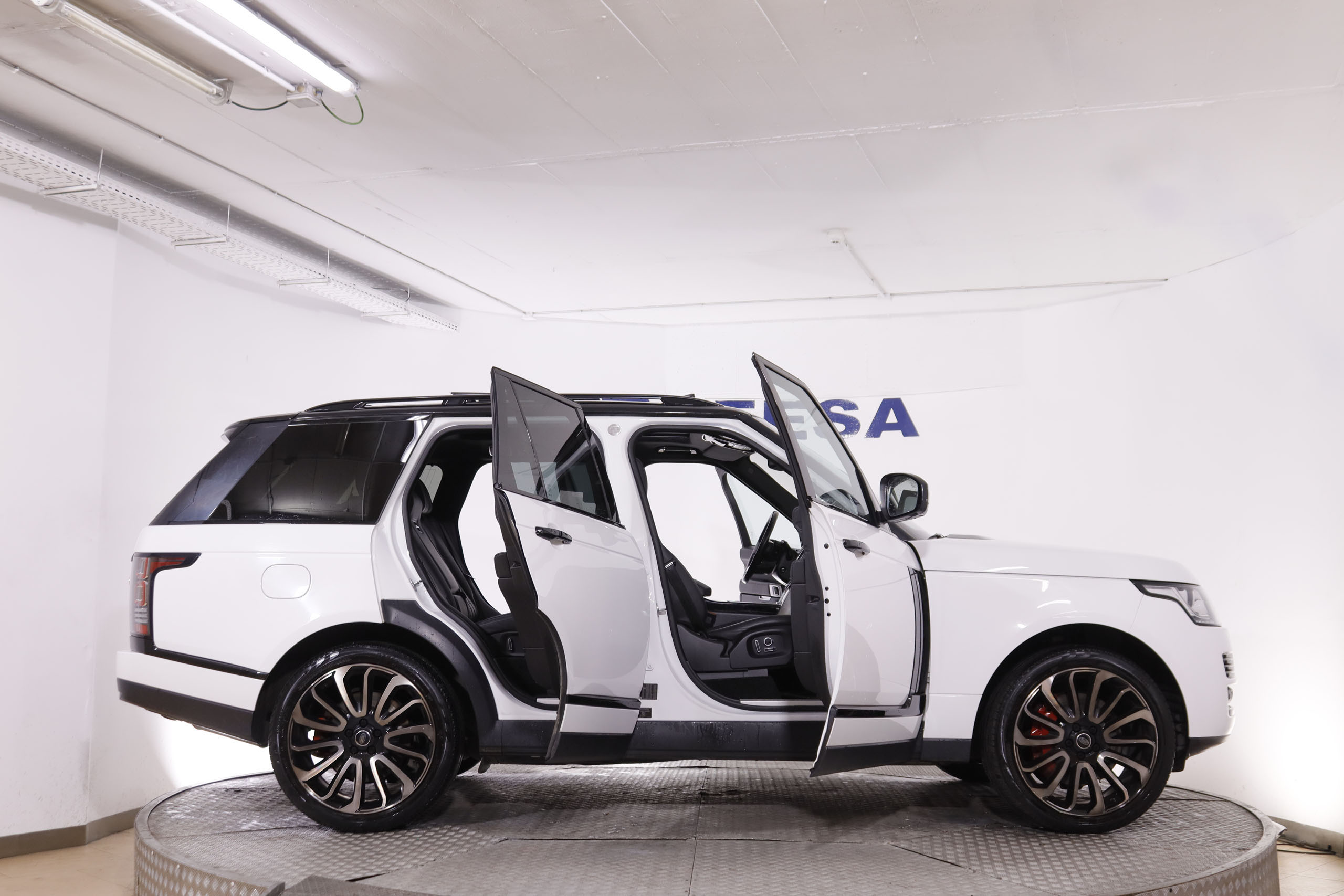 Land Rover Range Rover Vogue 4.4 SDV8 HSE 4X4 AUTO 339CV 5P # CUERO, TECHO ELEC PANORAMICO, NAVY foto 10