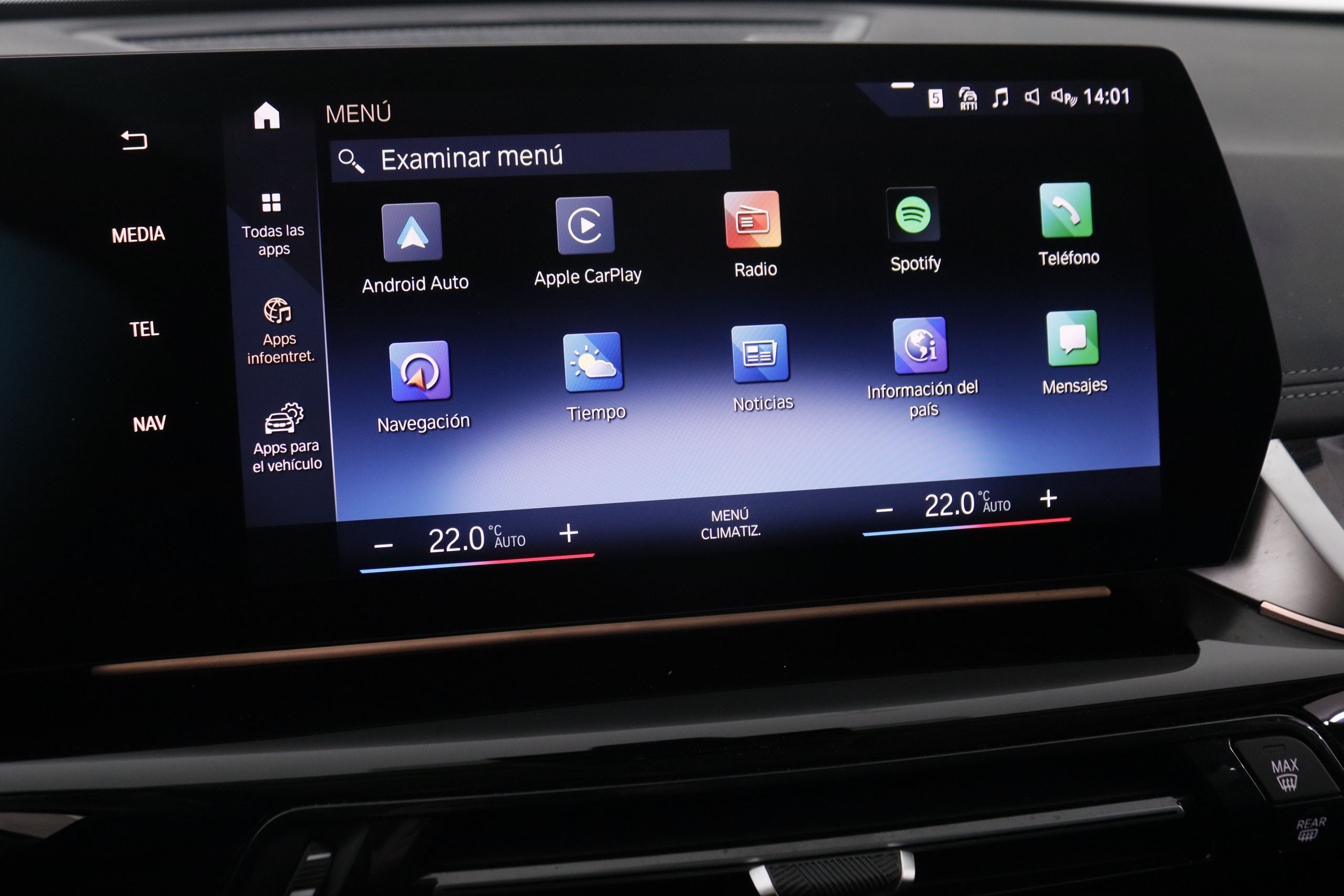 BMW X1 X1 SDRIVE 18D AUTO 150CV 5P # IVA DEDUCIBLE, CUERO, NAVY, PARKTRONIC foto 23