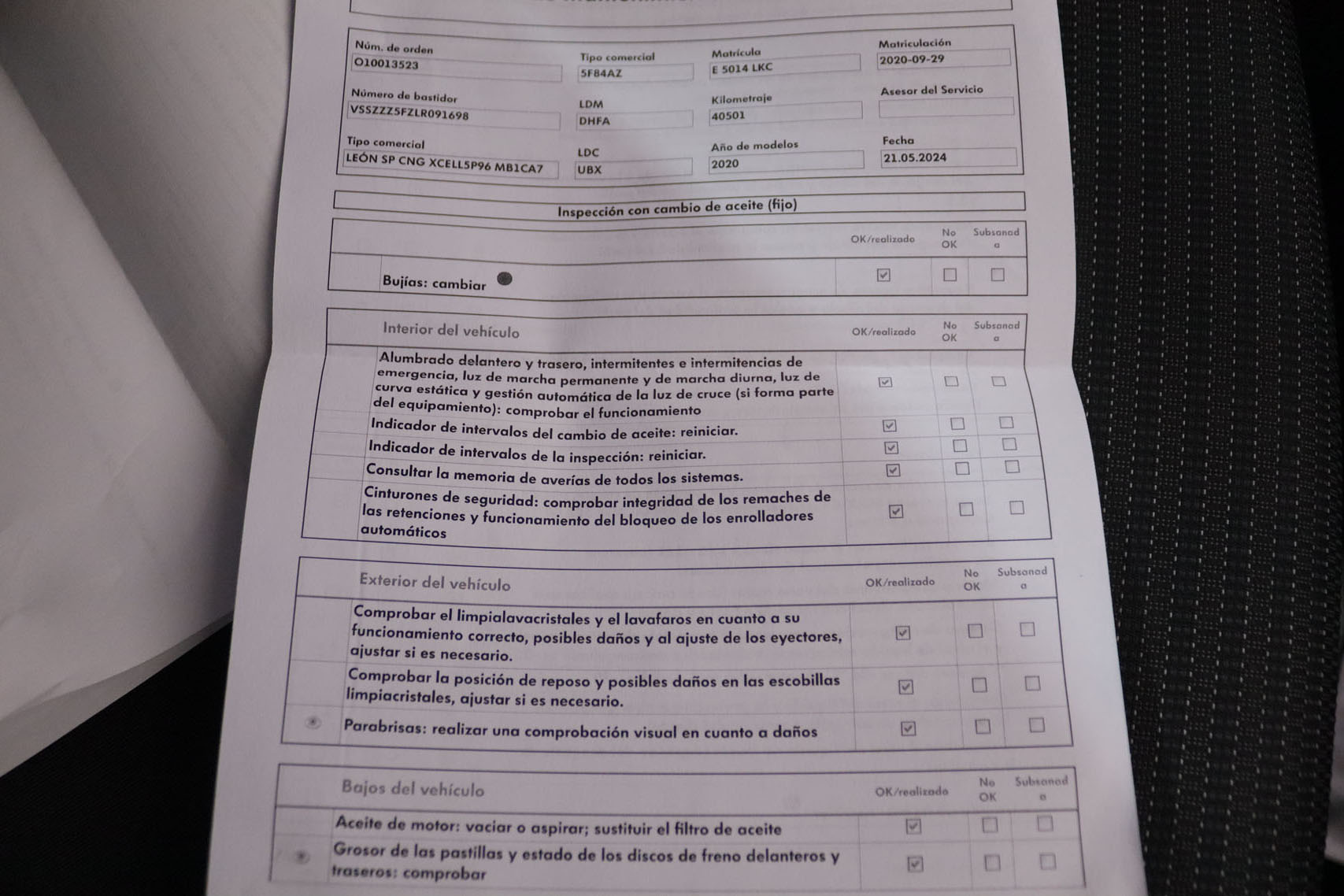 Seat Leon ST 1.5 TGI DSG-7 EXELLENCE AUTO 130CV 5P # IVA DEDUCIBLE, PARKTRONIC foto 31