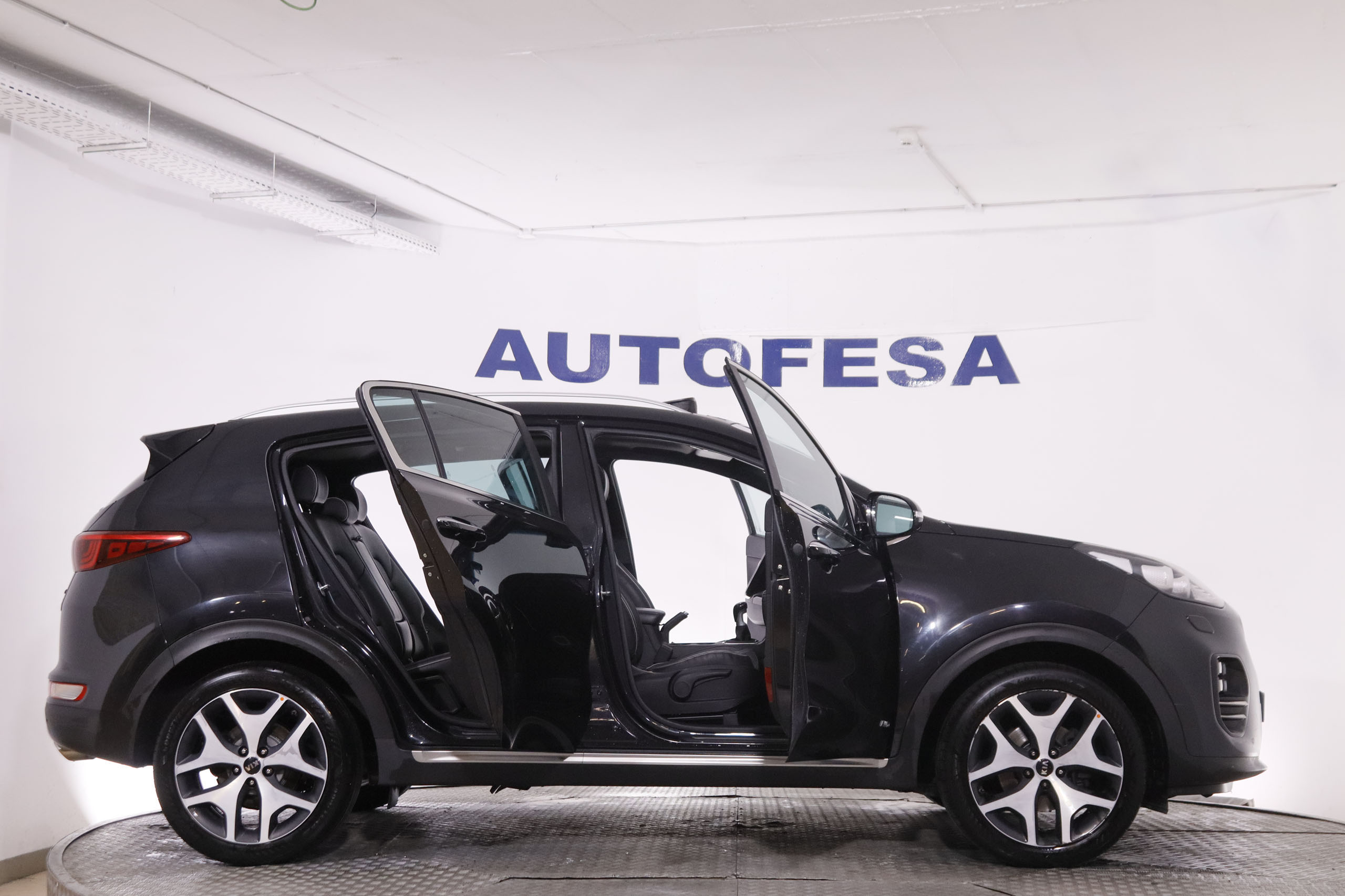Kia Sportage 1.6 TGDI GT LINE 4X4 177CV 5P # CUERO, TECHO ELEC PANORAMICO, NAVY, PARKTRONIC foto 10