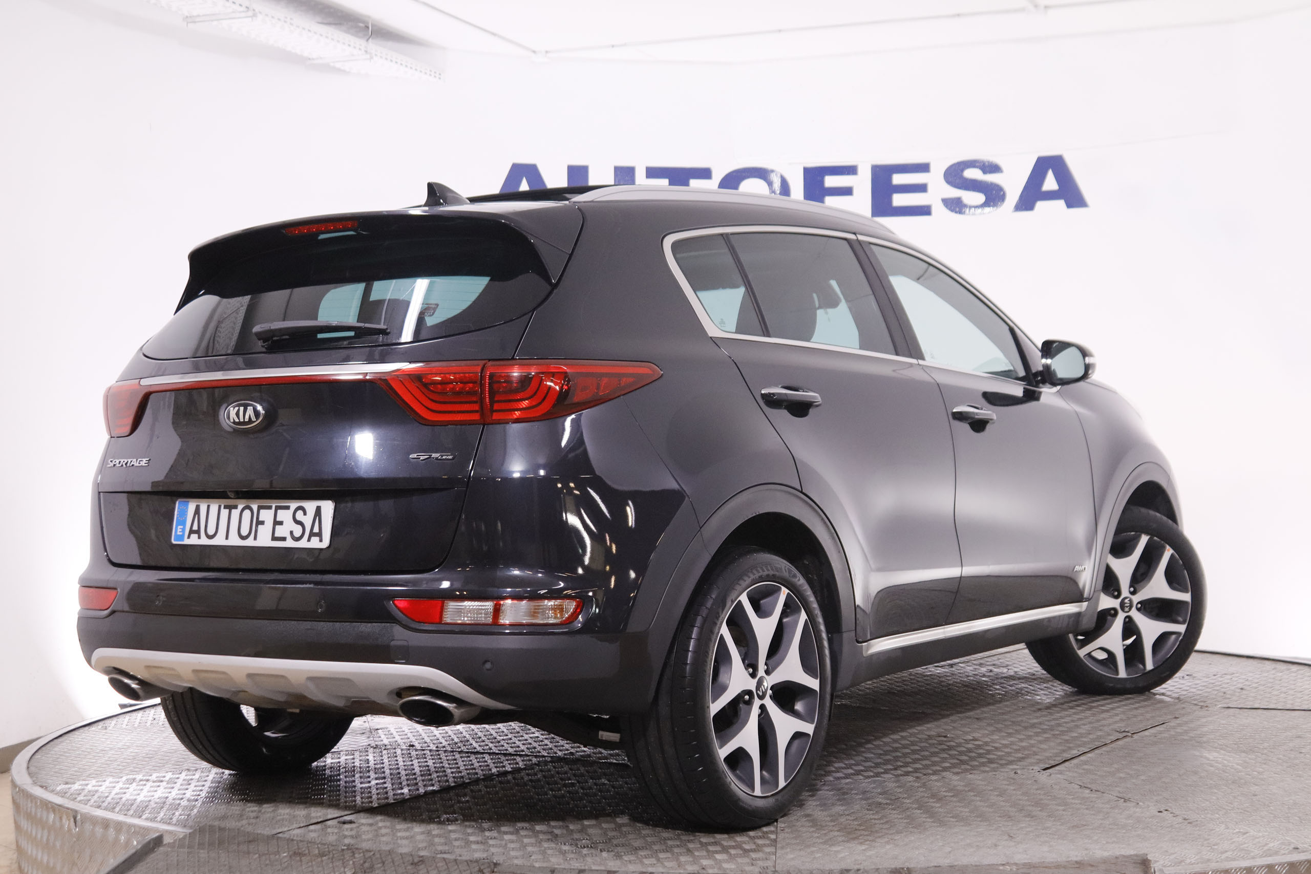 Kia Sportage 1.6 TGDI GT LINE 4X4 177CV 5P # CUERO, TECHO ELEC PANORAMICO, NAVY, PARKTRONIC foto 7