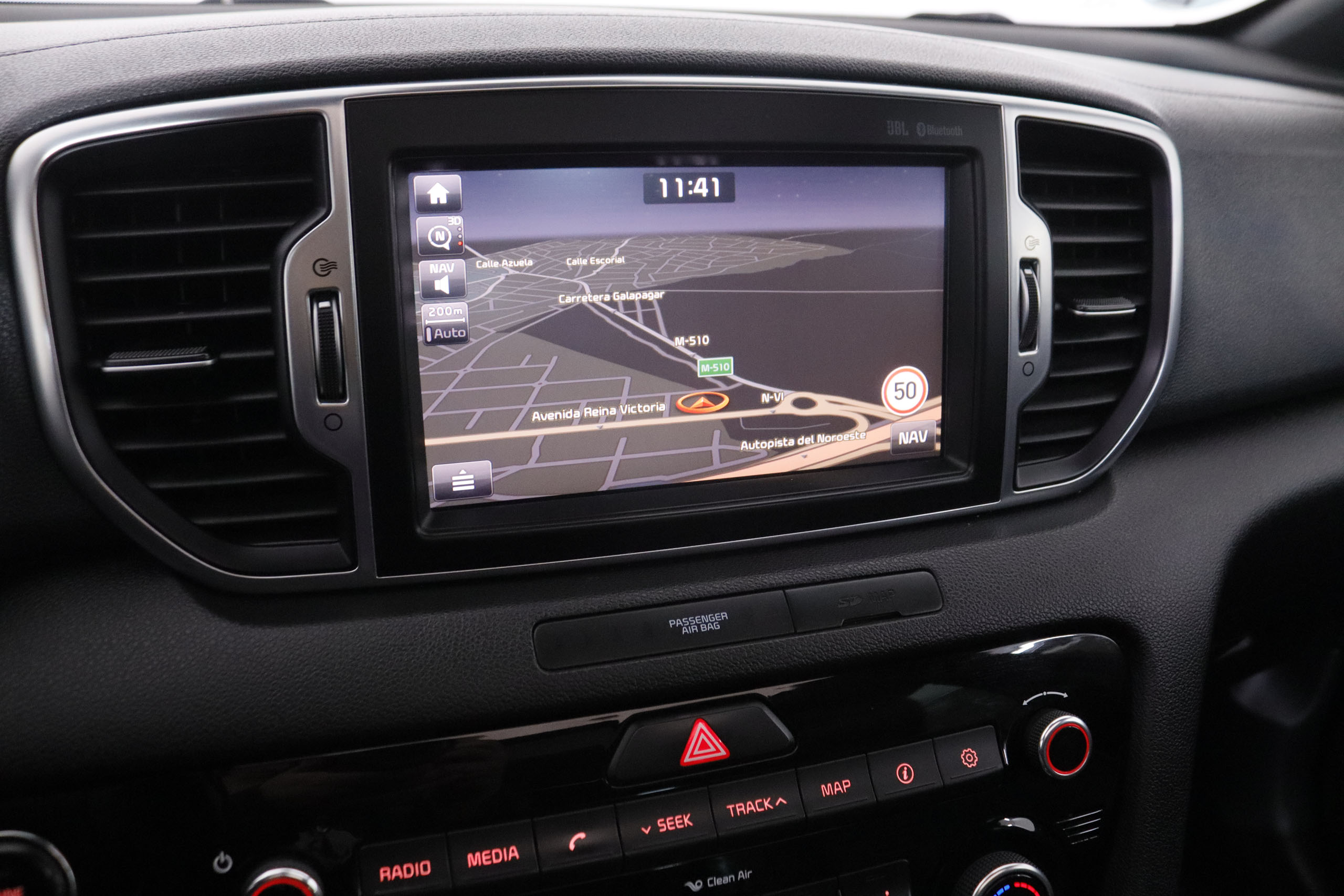 Kia Sportage 1.6 TGDI GT LINE 4X4 177CV 5P # CUERO, TECHO ELEC PANORAMICO, NAVY, PARKTRONIC foto 21