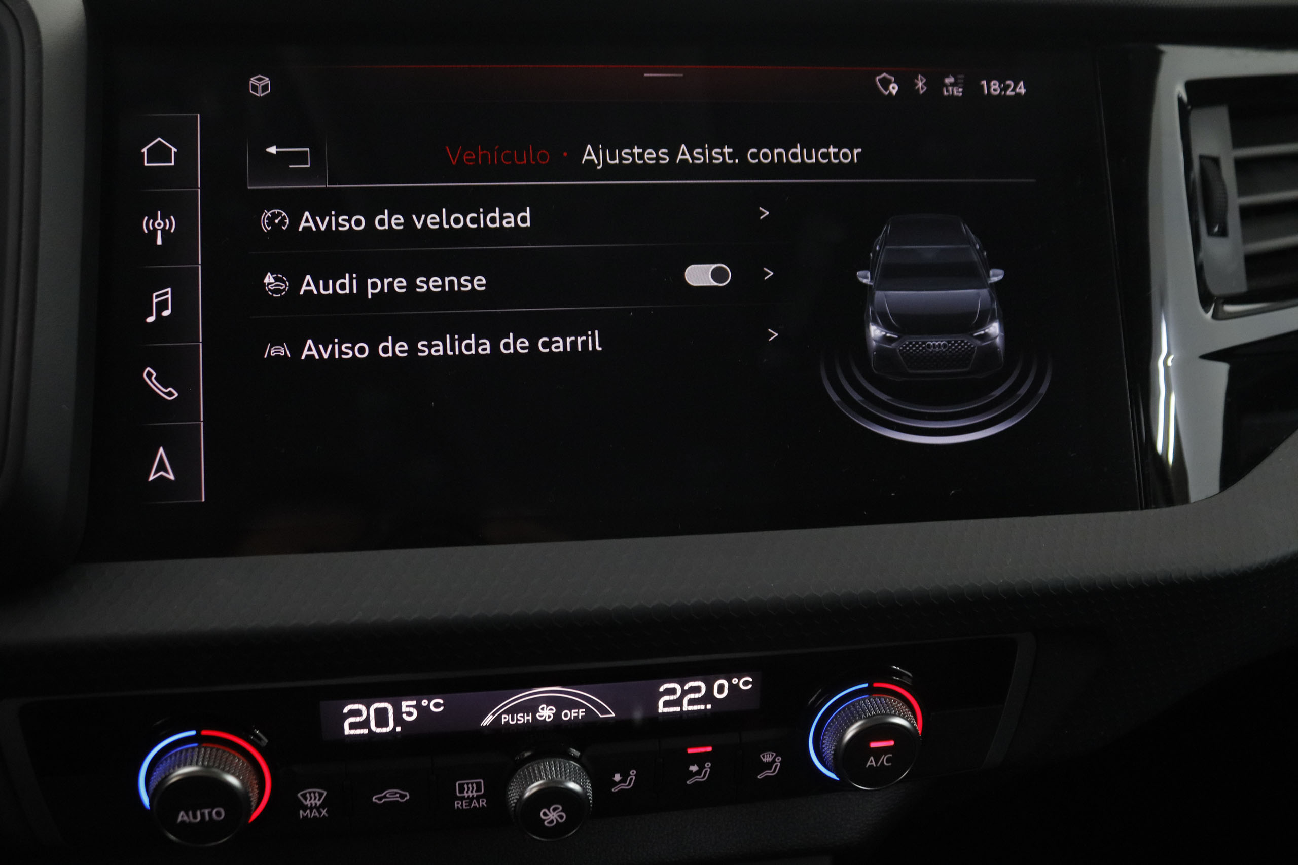 Audi A1 1.0 TFSI SPORTBACK 110CV 5P # IVA DEDUCIBLE, NAVY, PARKTRONIC foto 21