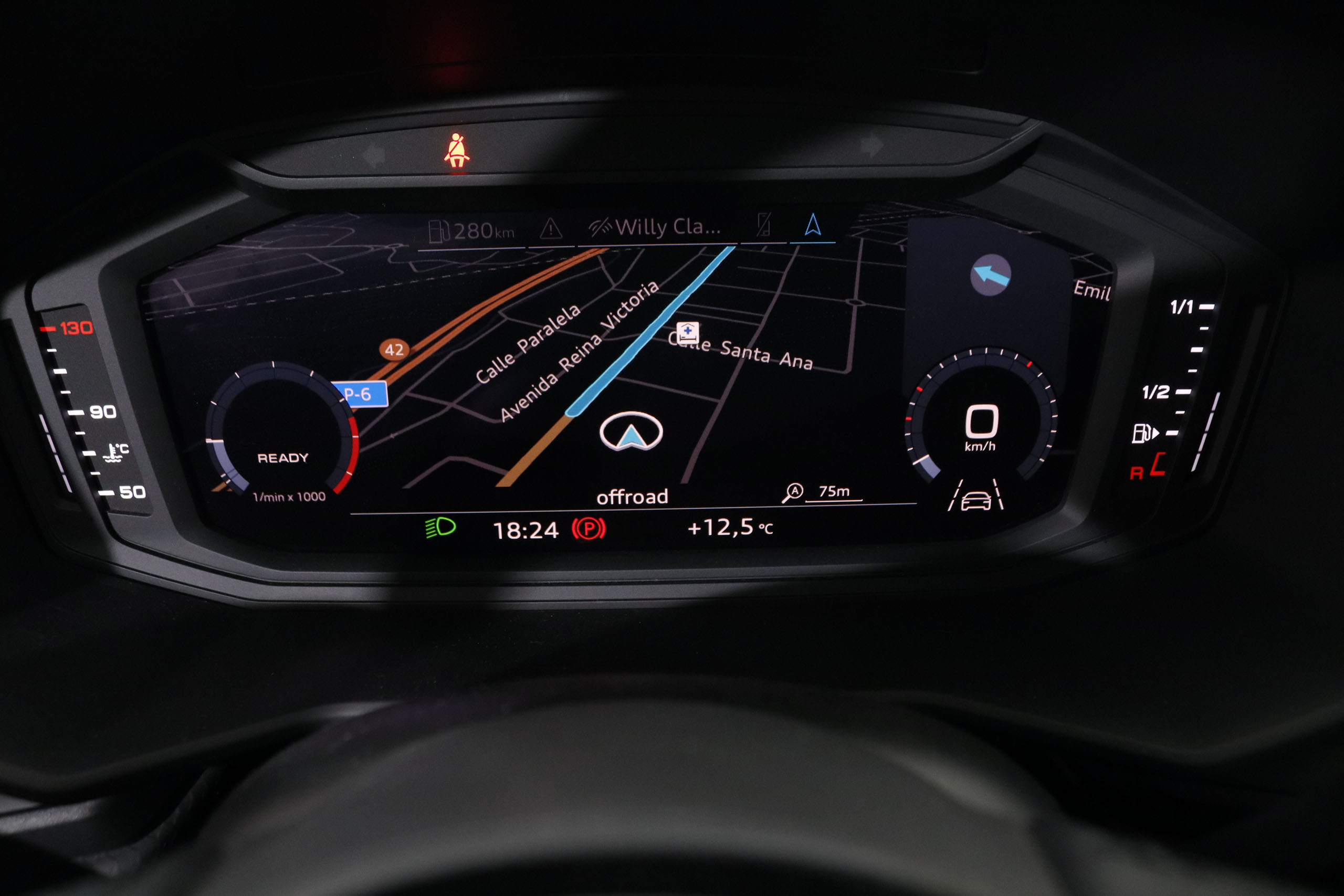 Audi A1 1.0 TFSI SPORTBACK 110CV 5P # IVA DEDUCIBLE, NAVY, PARKTRONIC foto 18