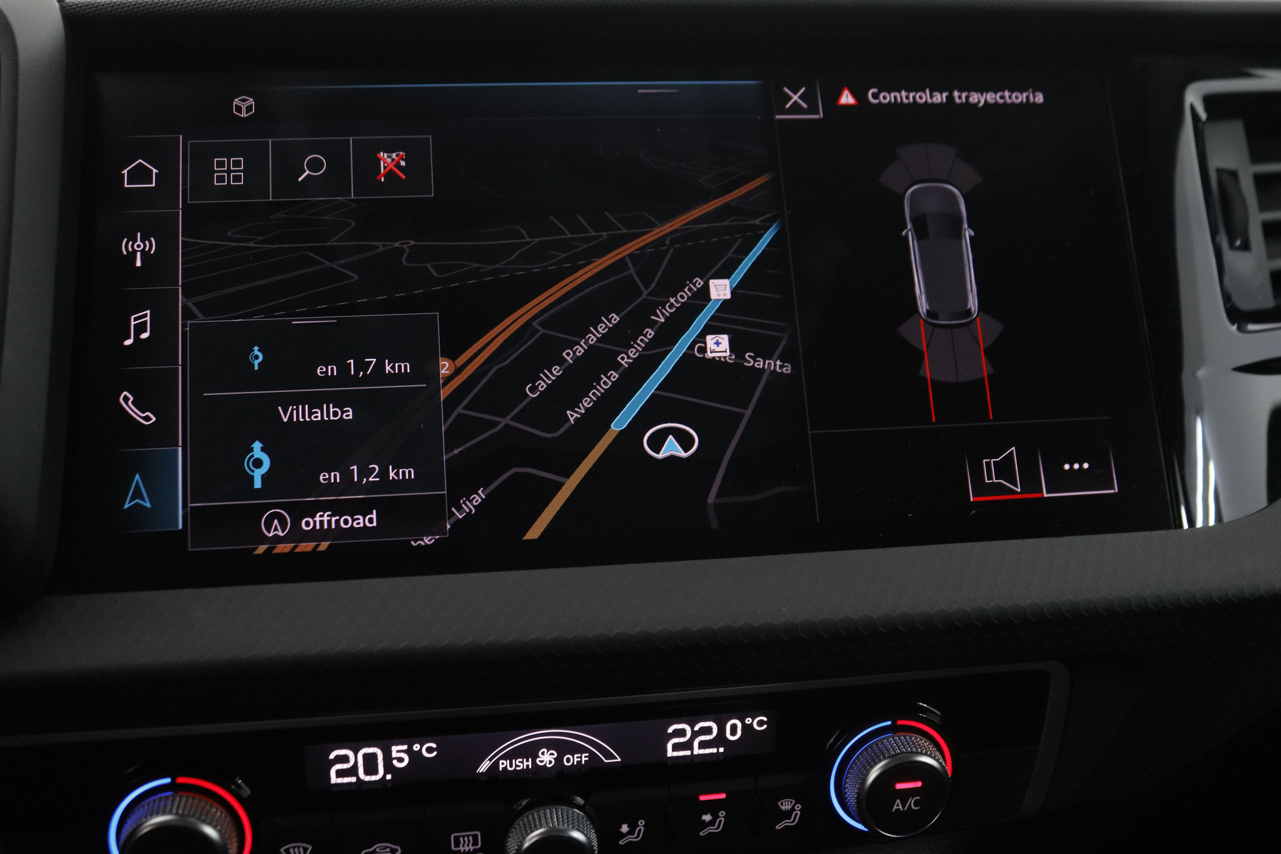 Audi A1 1.0 TFSI SPORTBACK 110CV 5P # IVA DEDUCIBLE, NAVY, PARKTRONIC foto 20