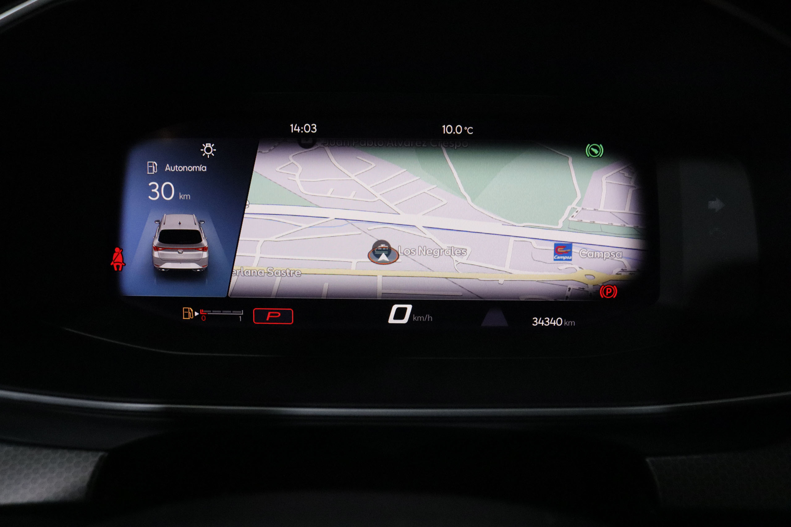 Seat Leon 1.0 MHEV ETSI STYLE DSG AUTO 110CV 5P # IVA DEDUCIBLE, NAVY, PARKTRONIC foto 18