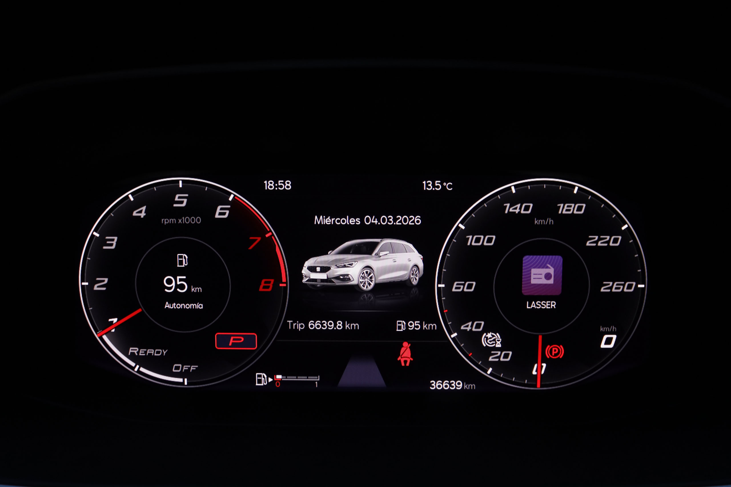 Seat Leon 1.0 MHEV ETSI STYLE DSG AUTO 110CV 5P # IVA DEDUCIBLE, NAVY, PARKTRONIC foto 17