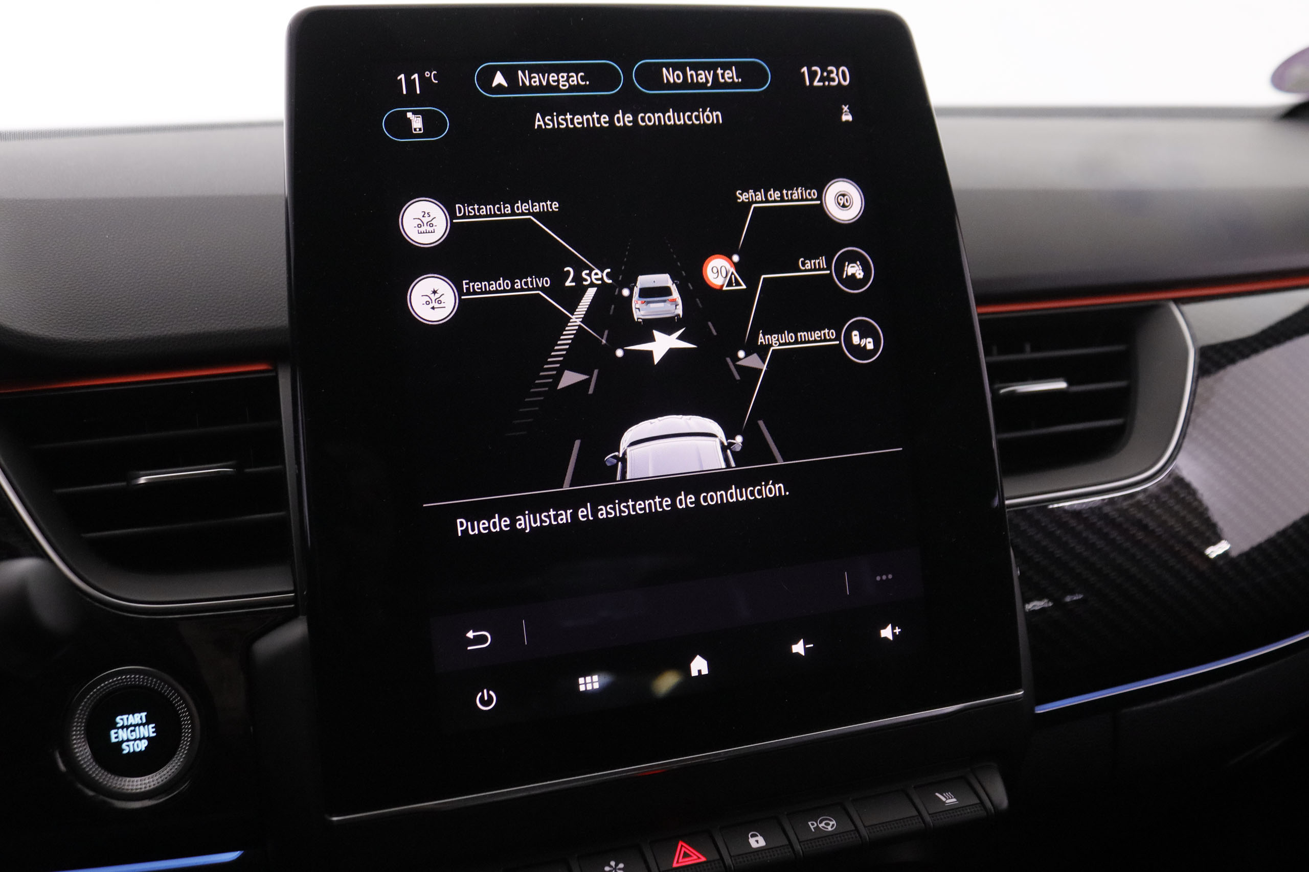 Renault ARKANA 1.6 E-TECH HYBRID RS LINE AUTO 145CV 5P # IVA DEDUCIBLE, NAVY, PARKTRONIC foto 23