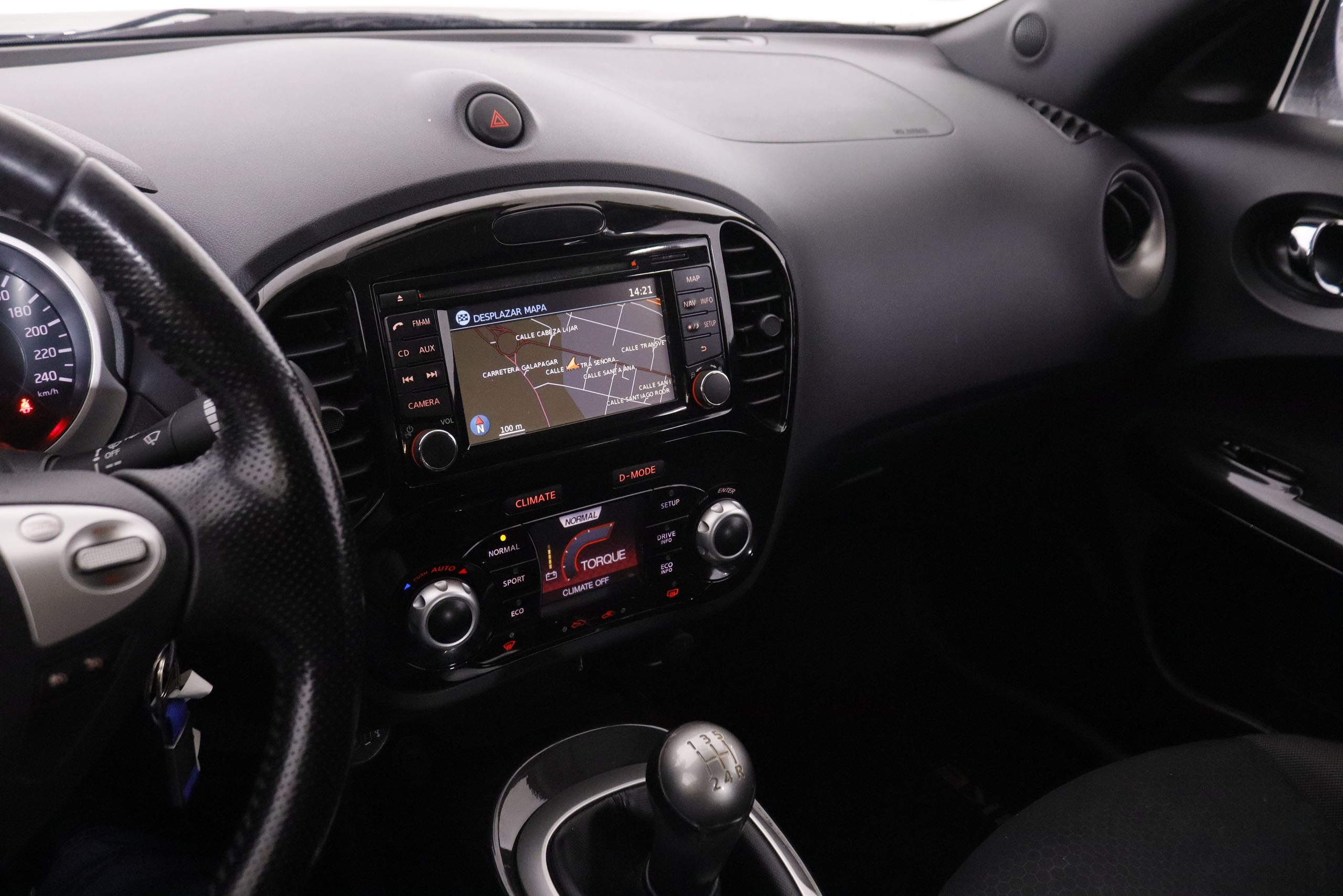 Nissan JUKE 1.6 NTEC 4X2 117CV 5P # NAVY, PARKTRONIC 1.6 NTEC 4X2 117CV 5P foto 19