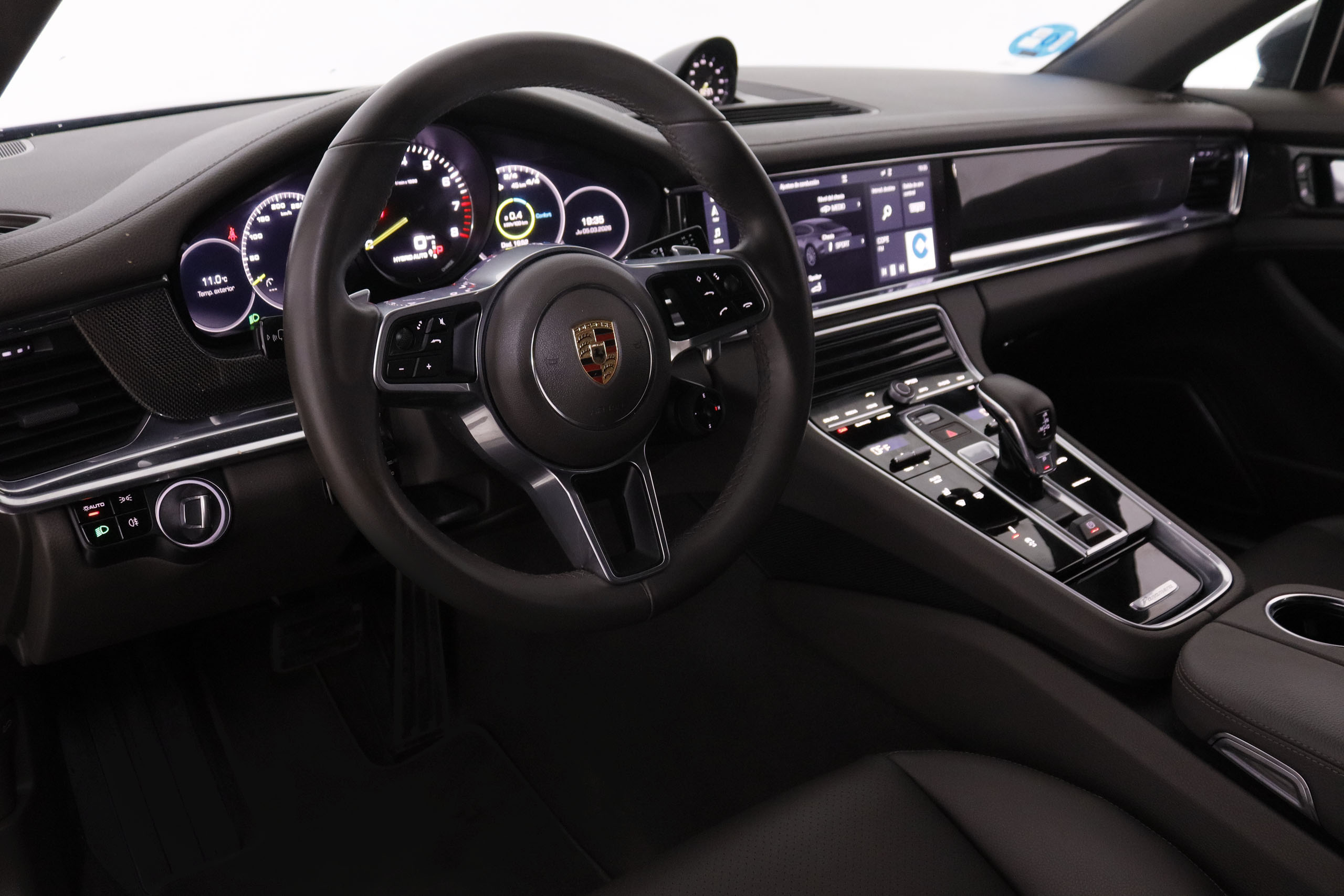 Porsche Panamera 4 E-HYBRID AUTO 462CV 5P # IVA DEDUCIBLE, CUERO, NAVY, PARKTRONIC foto 17