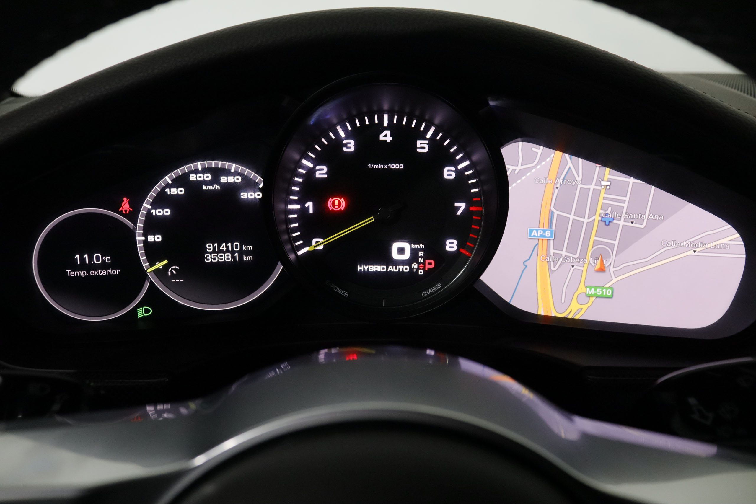 Porsche Panamera 4 E-HYBRID AUTO 462CV 5P # IVA DEDUCIBLE, CUERO, NAVY, PARKTRONIC foto 18