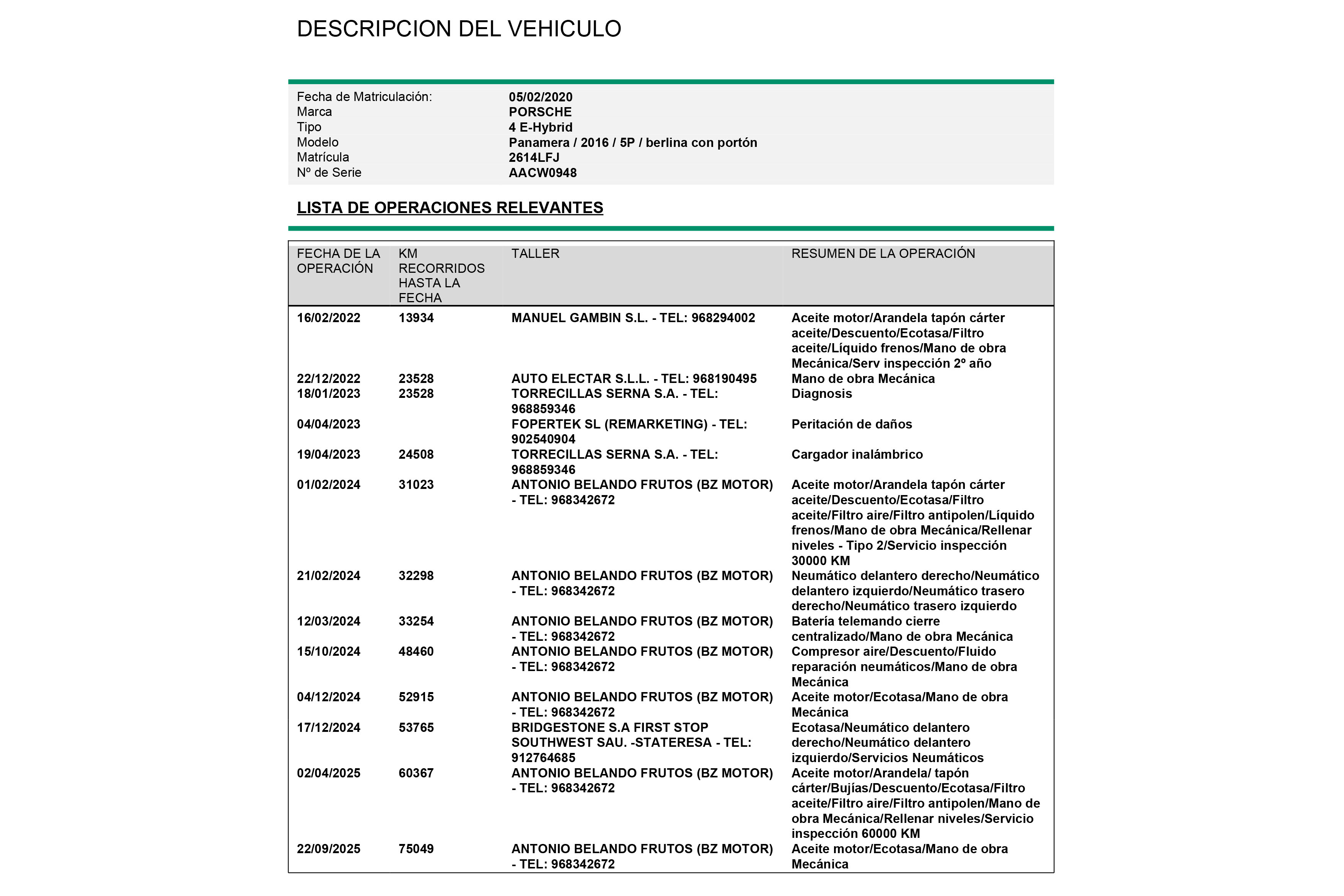 Porsche Panamera 4 E-HYBRID AUTO 462CV 5P # IVA DEDUCIBLE, CUERO, NAVY, PARKTRONIC foto 40