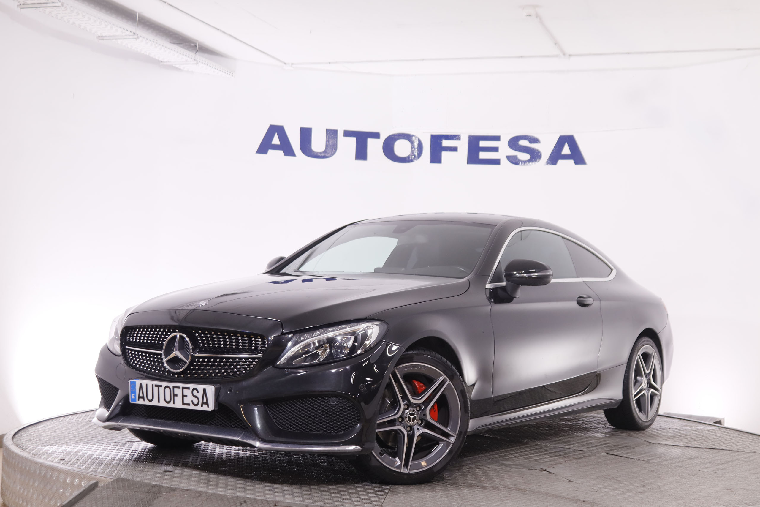 Mercedes-benz CLASE C C220D COUPE AMG LINE AUTO 170CV 2P # NAVY, PARKTRONIC CLASE C C220D AMG LINE COUPE AUTO 170CV 2P foto 1