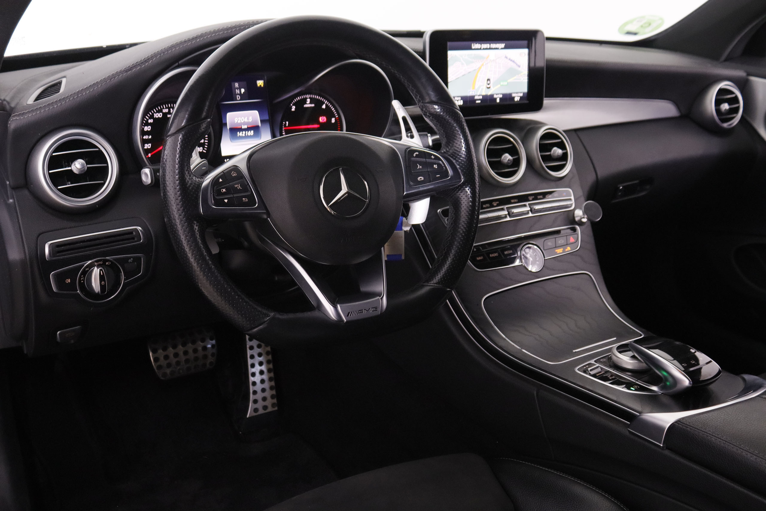 Mercedes-benz CLASE C C220D COUPE AMG LINE AUTO 170CV 2P # NAVY, PARKTRONIC CLASE C C220D AMG LINE COUPE AUTO 170CV 2P foto 14