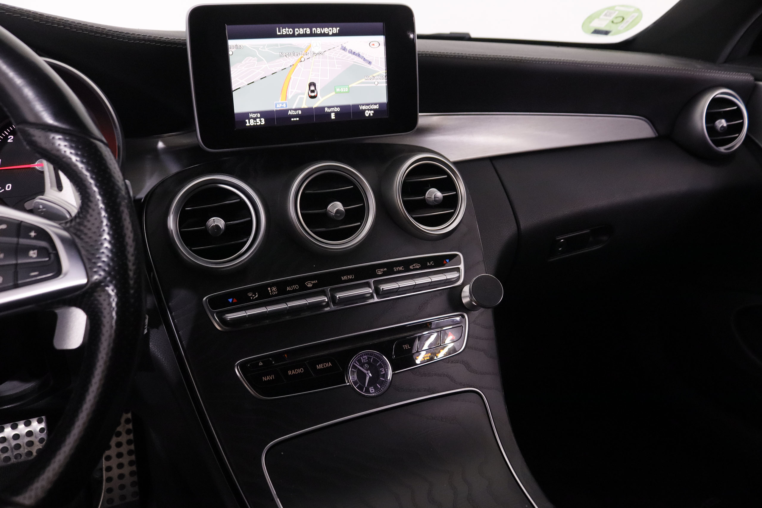 Mercedes-benz CLASE C C220D COUPE AMG LINE AUTO 170CV 2P # NAVY, PARKTRONIC CLASE C C220D AMG LINE COUPE AUTO 170CV 2P foto 19