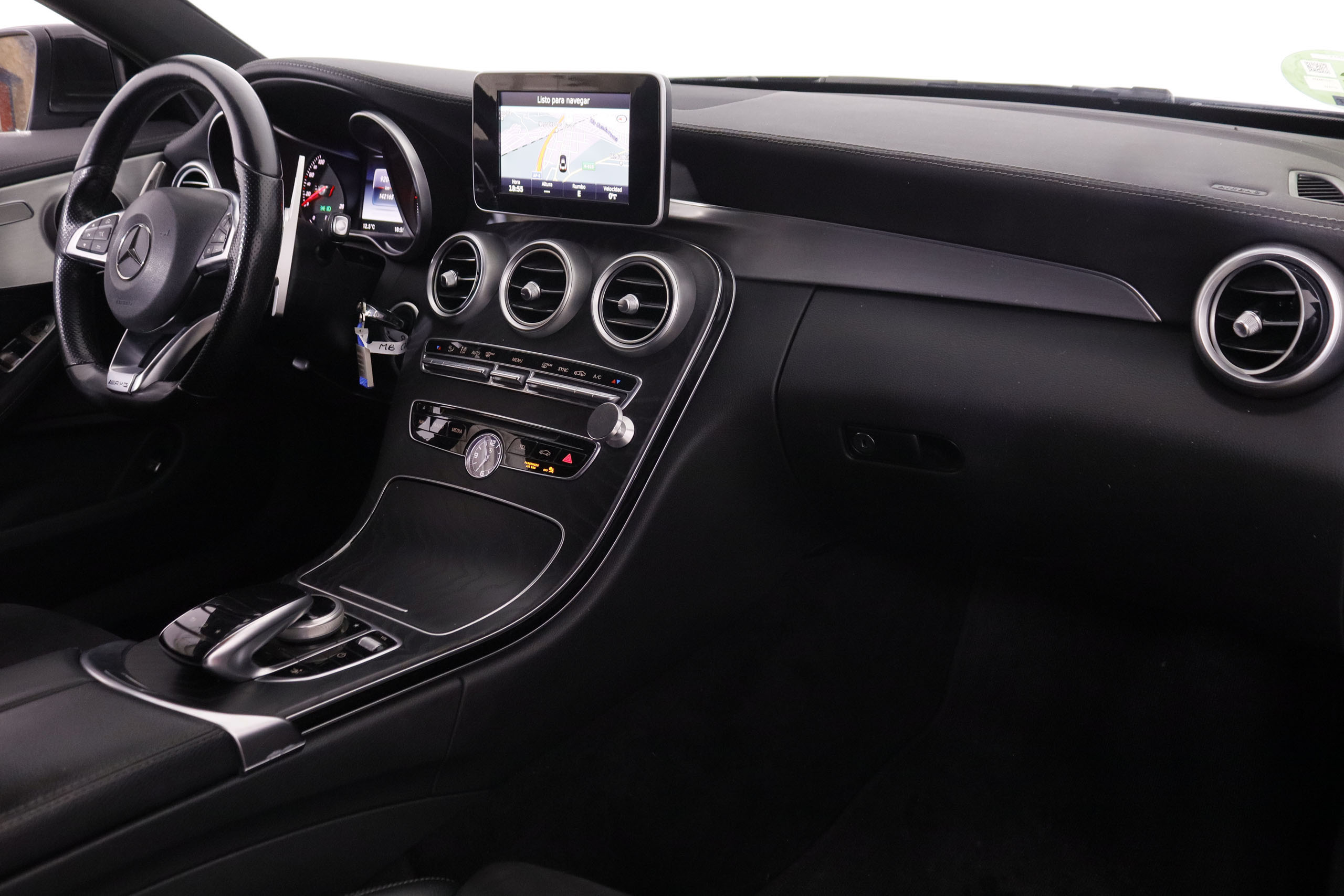 Mercedes-benz CLASE C C220D COUPE AMG LINE AUTO 170CV 2P # NAVY, PARKTRONIC CLASE C C220D AMG LINE COUPE AUTO 170CV 2P foto 15