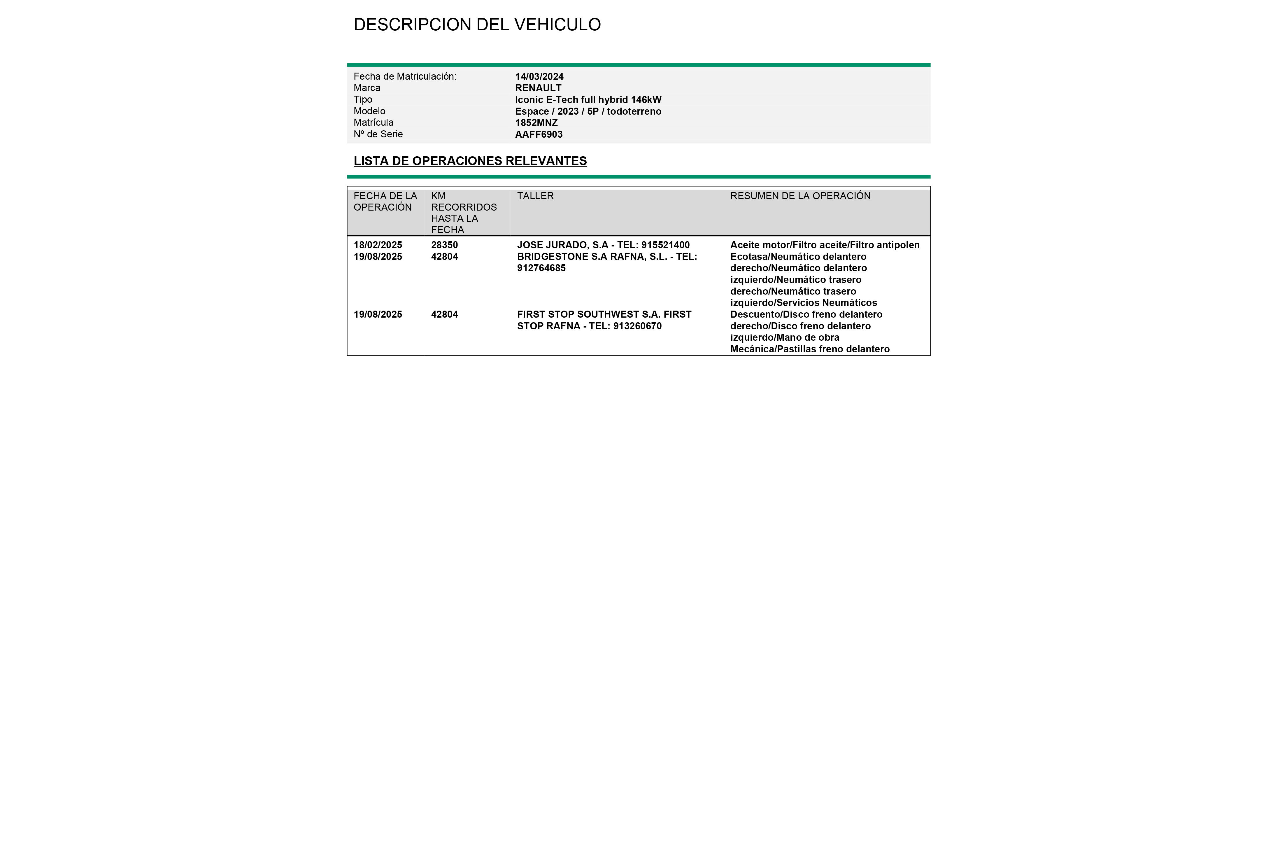Renault Espace 1.2 E TECH ICONIC HYBRID AUTO 200CV 5P # IVA DEDUCIBLE, CUERO, TECHO PANORAMICO foto 39