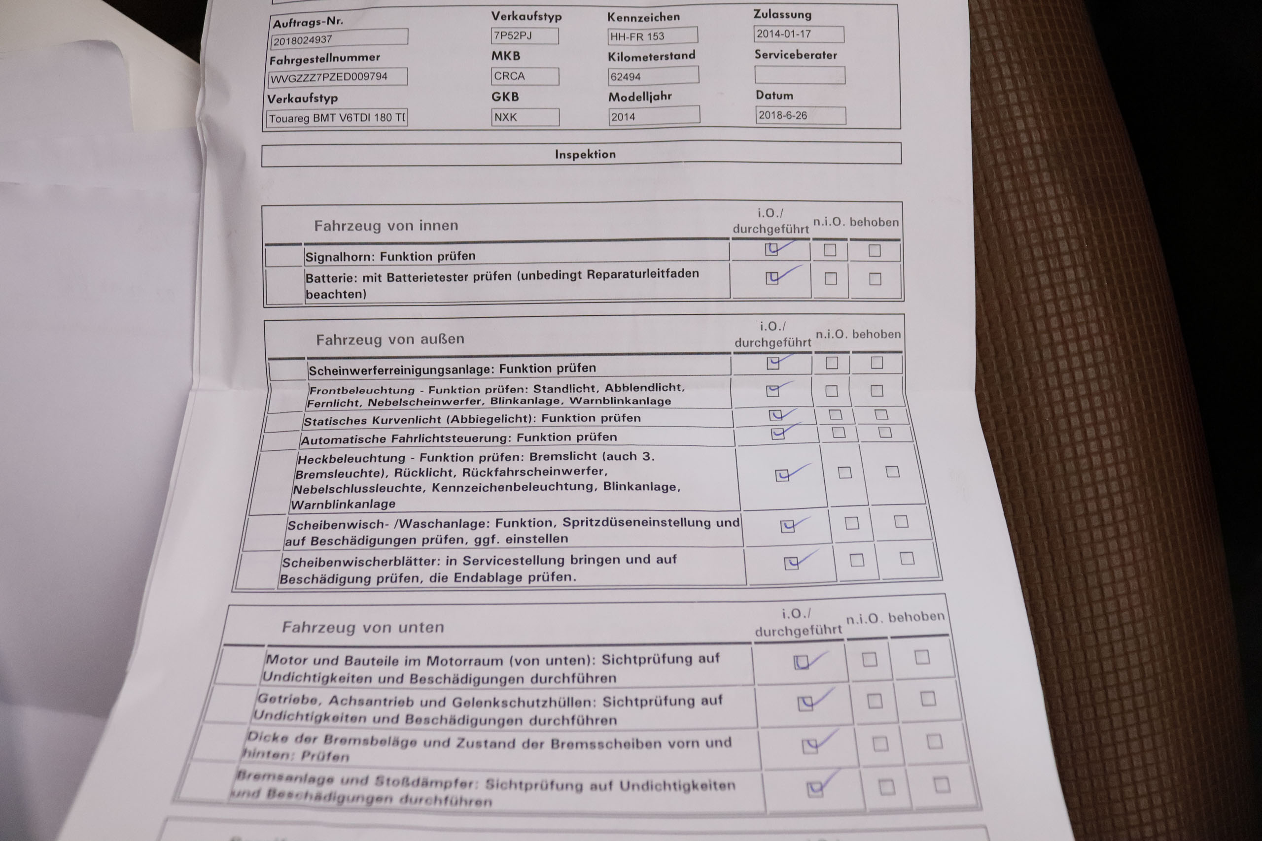 Volkswagen Touareg 3.0 TDI V6 PREMIUM AUTO 245CV 5P # CUERO, TECHO ELEC PANORAMICO, NAVY, PARKTRONIC foto 41