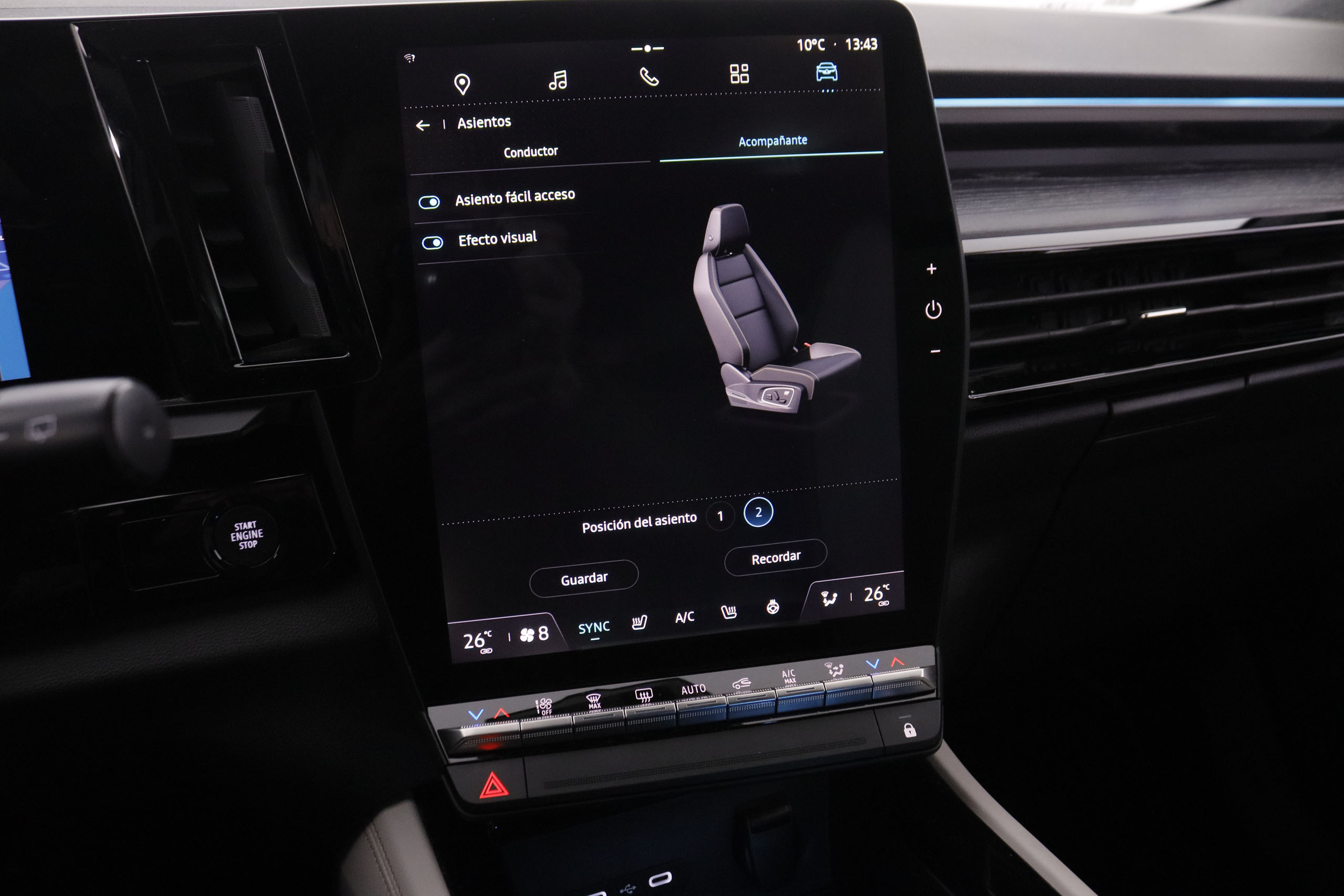 Renault Espace 1.2 E TECH ICONIC HYBRID AUTO 200CV 5P # IVA DEDUCIBLE, CUERO, TECHO PANORAMICO foto 26