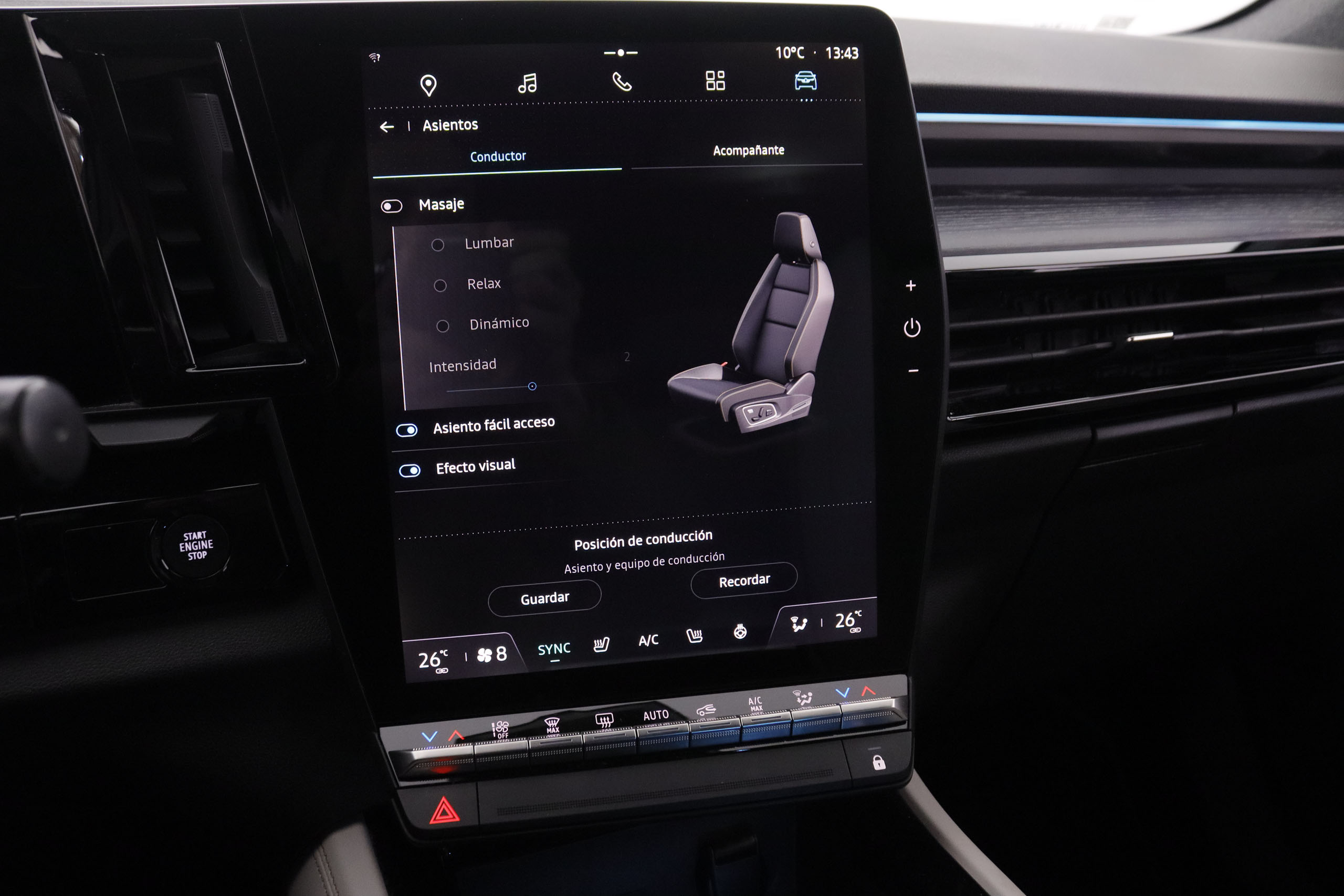 Renault Espace 1.2 E TECH ICONIC HYBRID AUTO 200CV 5P # IVA DEDUCIBLE, CUERO, TECHO PANORAMICO foto 25