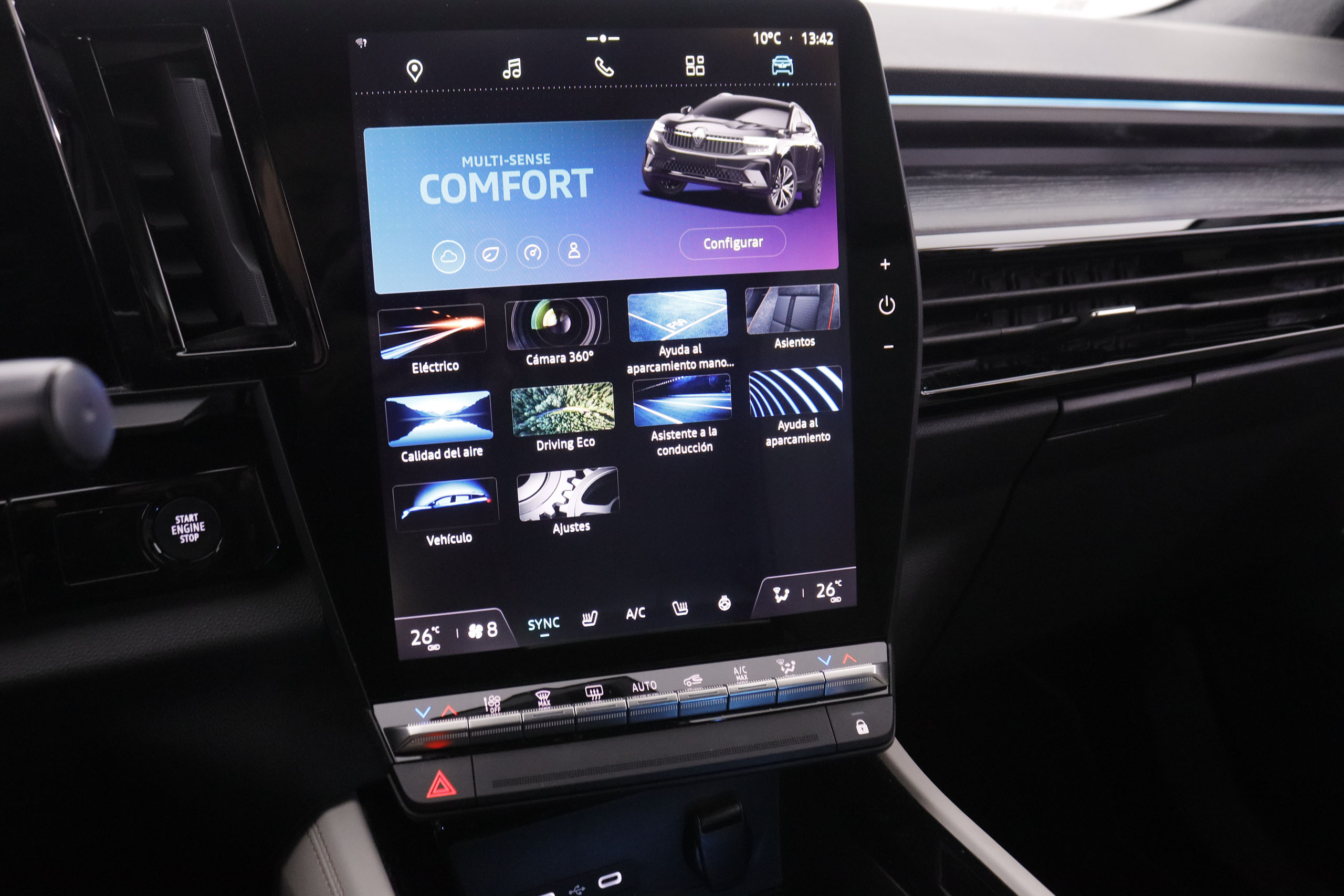 Renault Espace 1.2 E TECH ICONIC HYBRID AUTO 200CV 5P # IVA DEDUCIBLE, CUERO, TECHO PANORAMICO foto 24