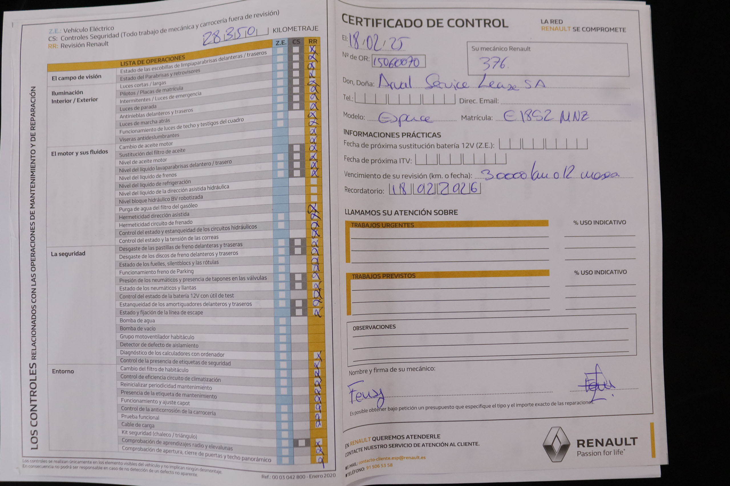 Renault Espace 1.2 E TECH ICONIC HYBRID AUTO 200CV 5P # IVA DEDUCIBLE, CUERO, TECHO PANORAMICO foto 38