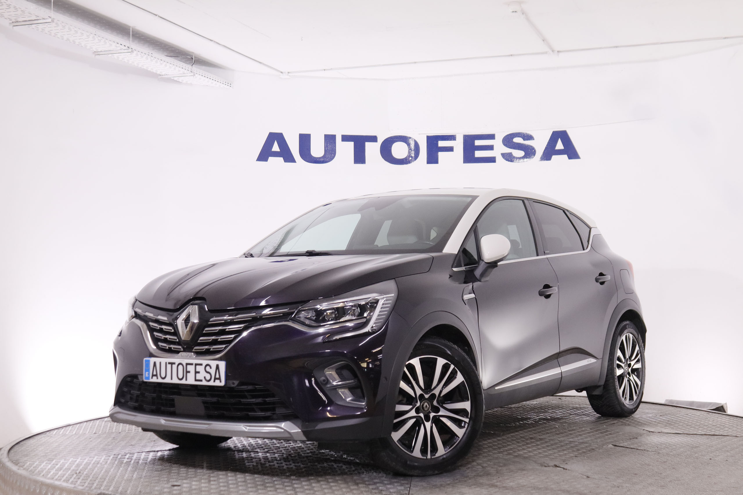 Renault Captur E-TECH PLUG IN INITIALE PARIS AUTO 160CV 5P # NAVY,CUERO,FAROS LED foto 1