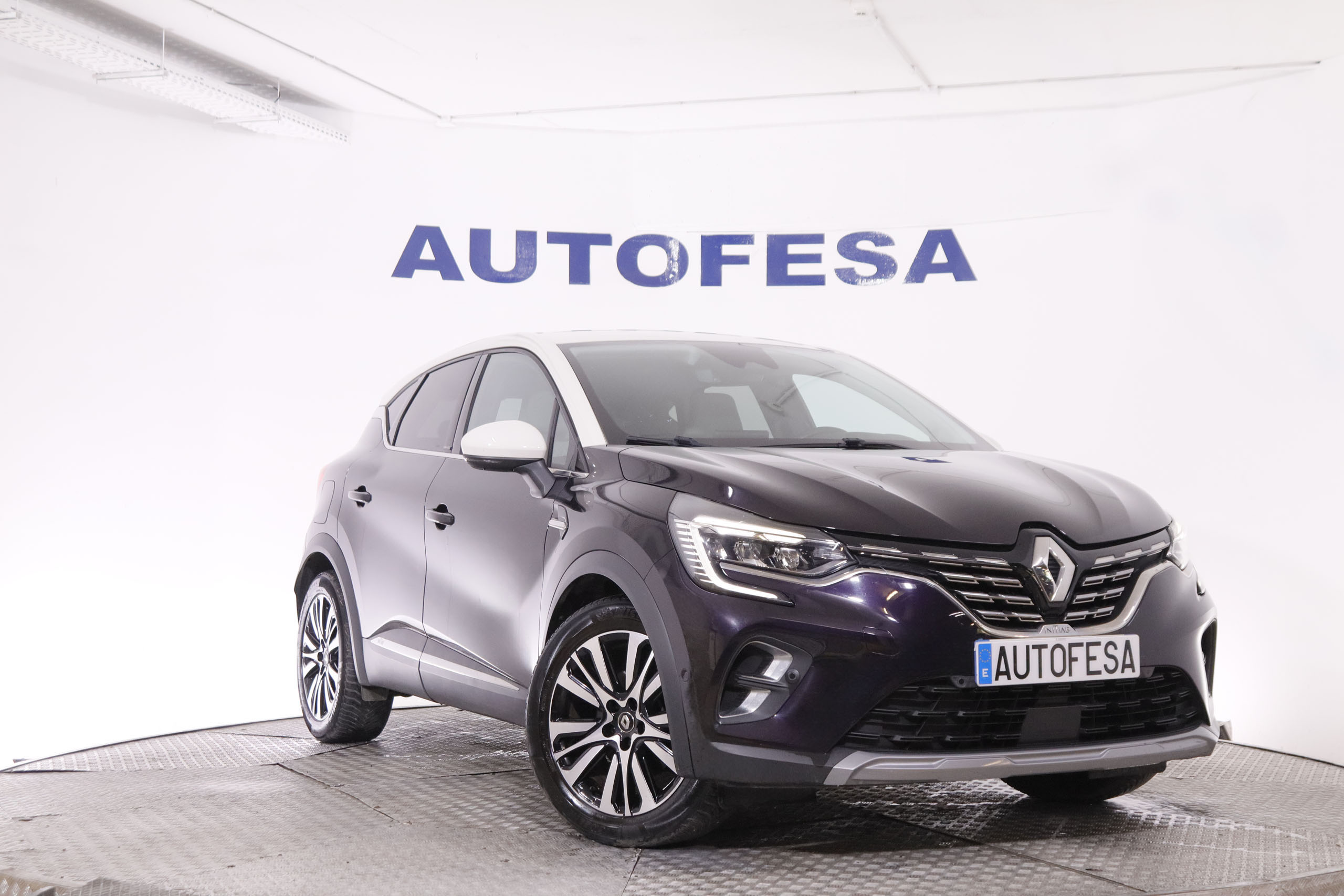 Renault Captur E-TECH PLUG IN INITIALE PARIS AUTO 160CV 5P # NAVY,CUERO,FAROS LED foto 3