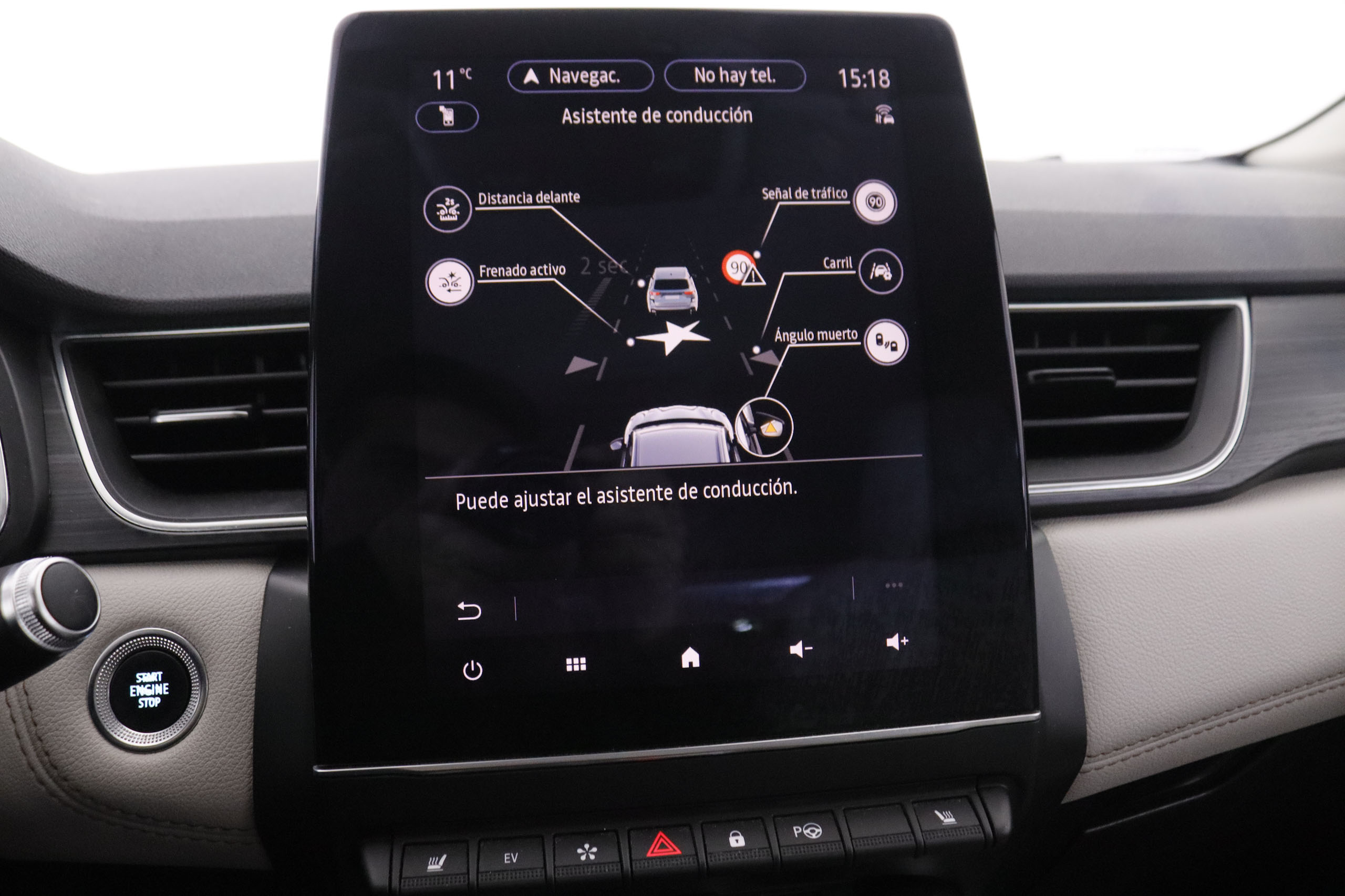 Renault Captur E-TECH PLUG IN INITIALE PARIS AUTO 160CV 5P # NAVY,CUERO,FAROS LED foto 22